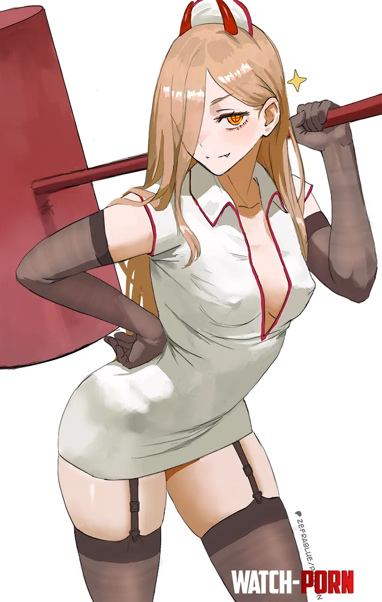 Sexy nurse Power [Chainsaw Man] by marxsander2016