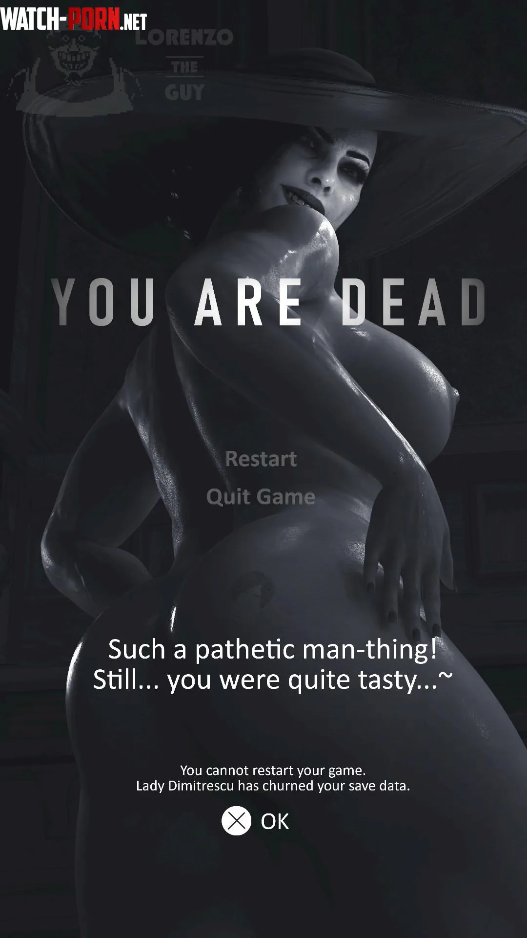 {Image} YOU ARE DEAD (LorenzoTheGuy) [Post-Vore, Implied Perma] by Lorenzo-The-Guy