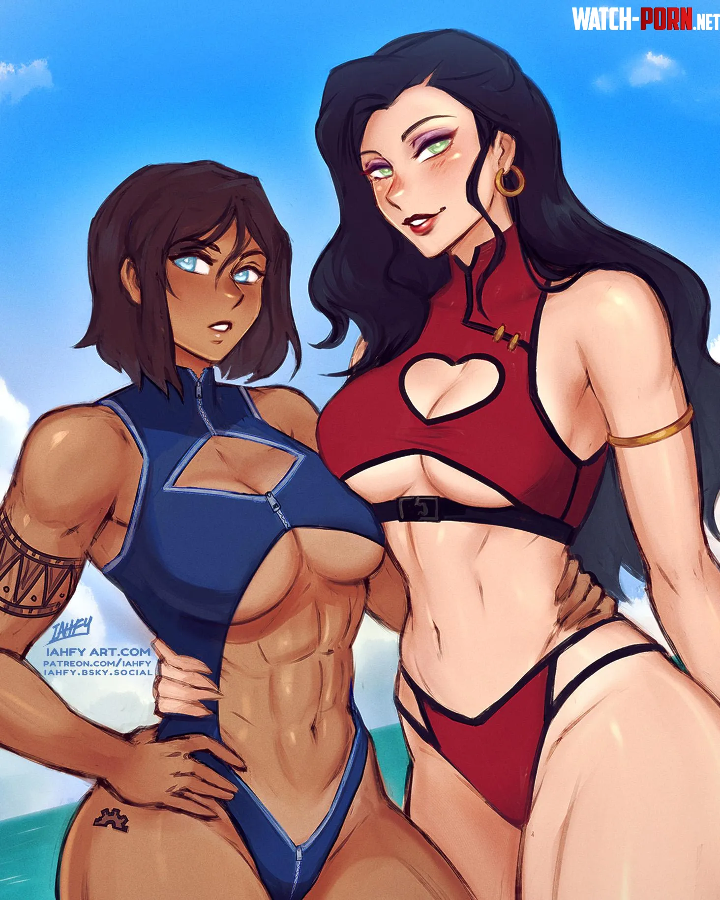 Korrasami beach [IAHFY] by TheTMoneyMan