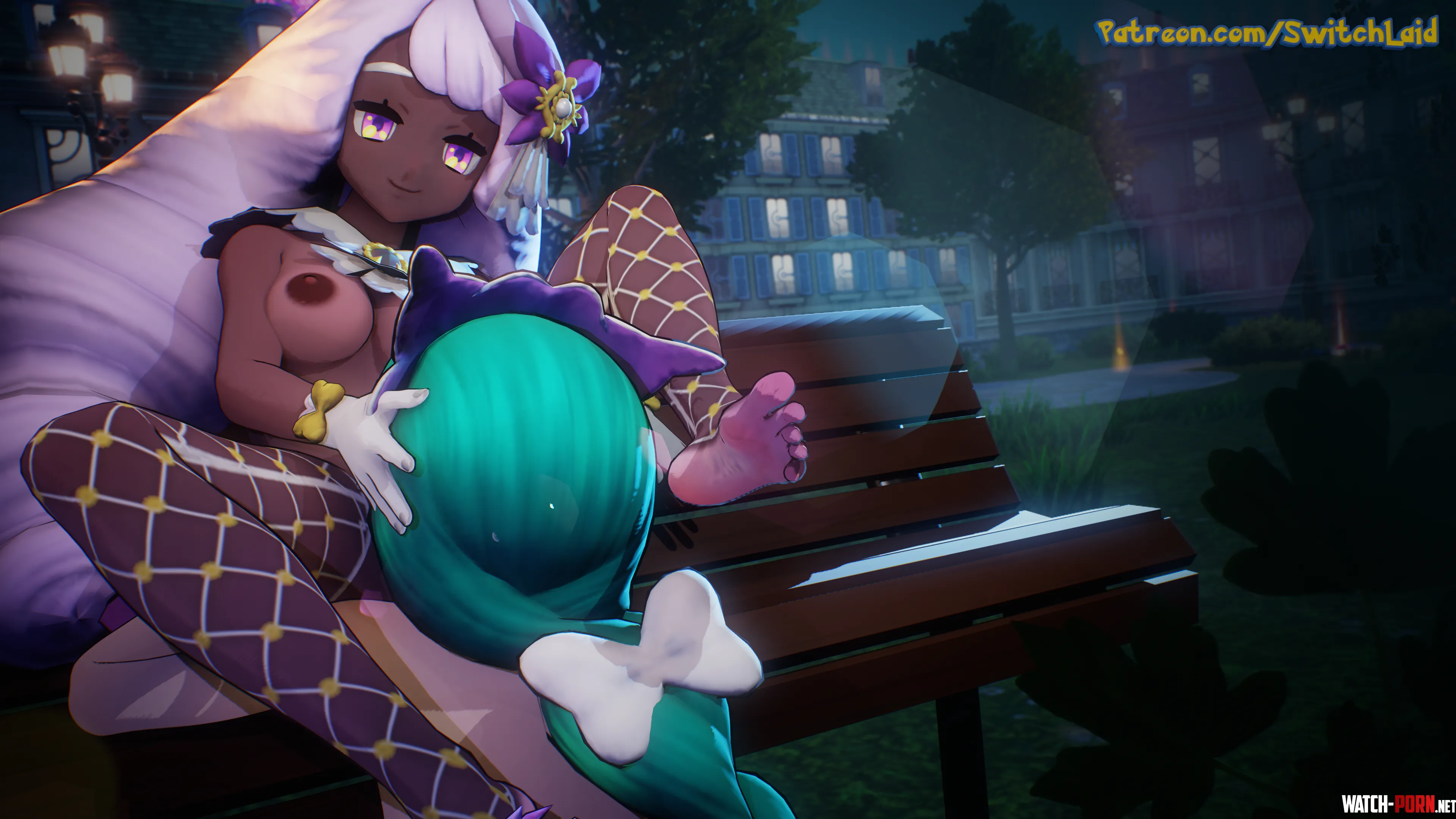 Jacinthe & Lebanne - Public Oral (SwitchLaid) by Big_Relationship601