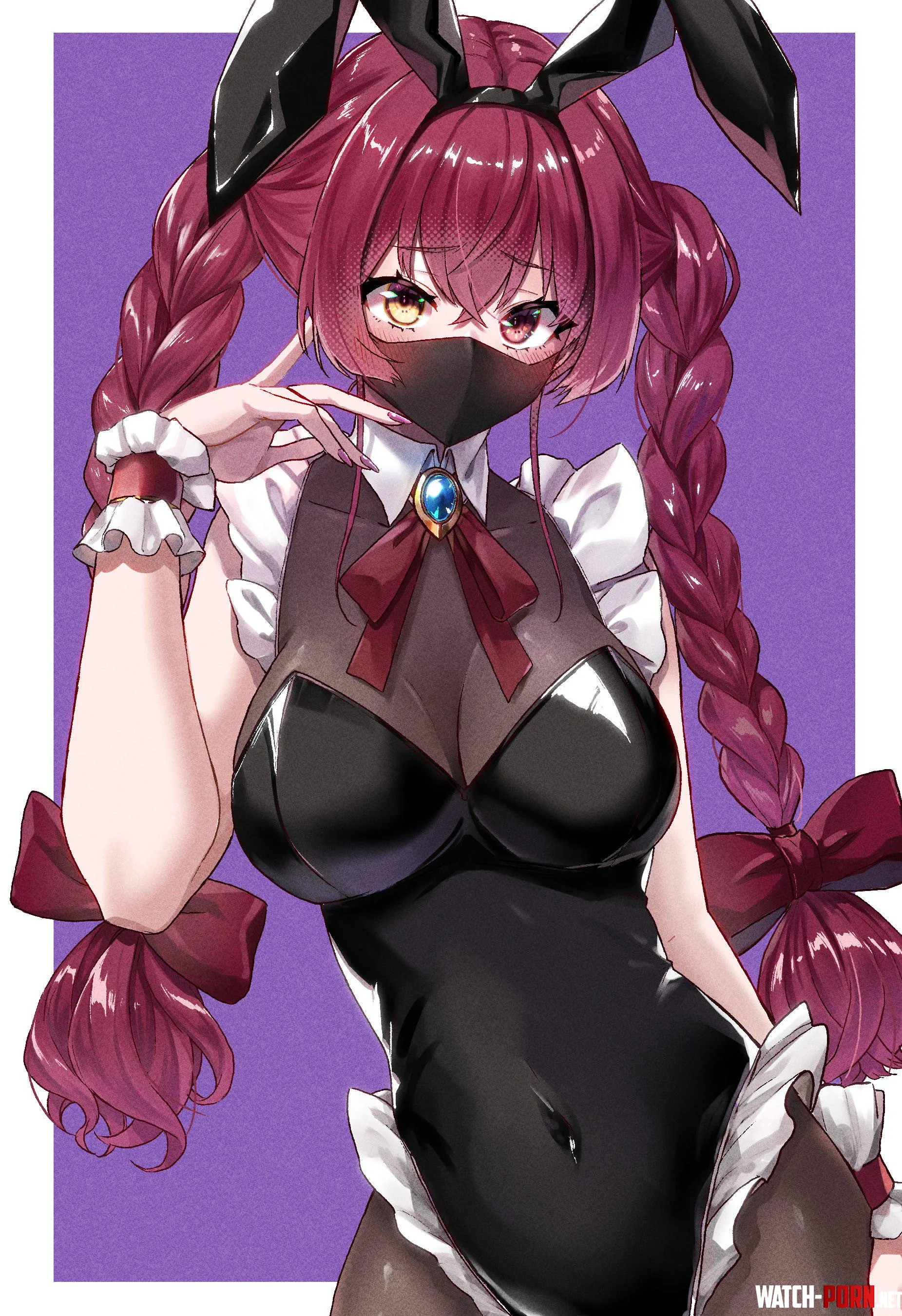 Bunny Houshou Marine [Hololive] by WoolsonDaSheep