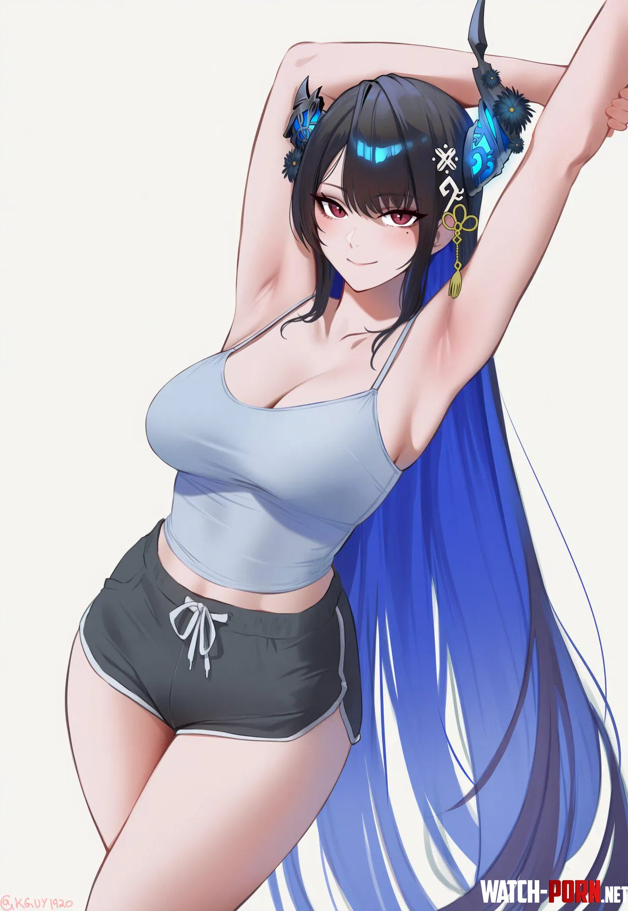 Nerissa Ravencroft [Hololive] by WoolsonDaSheep