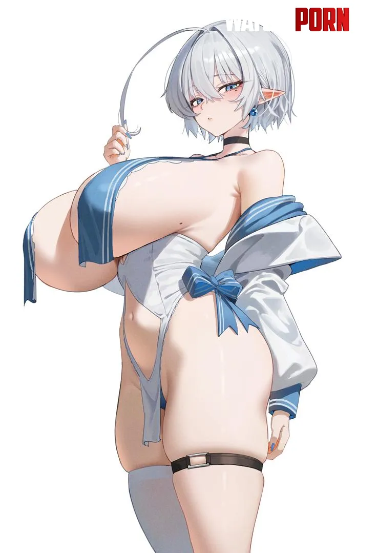 Busty thicc elf by marxsander2016