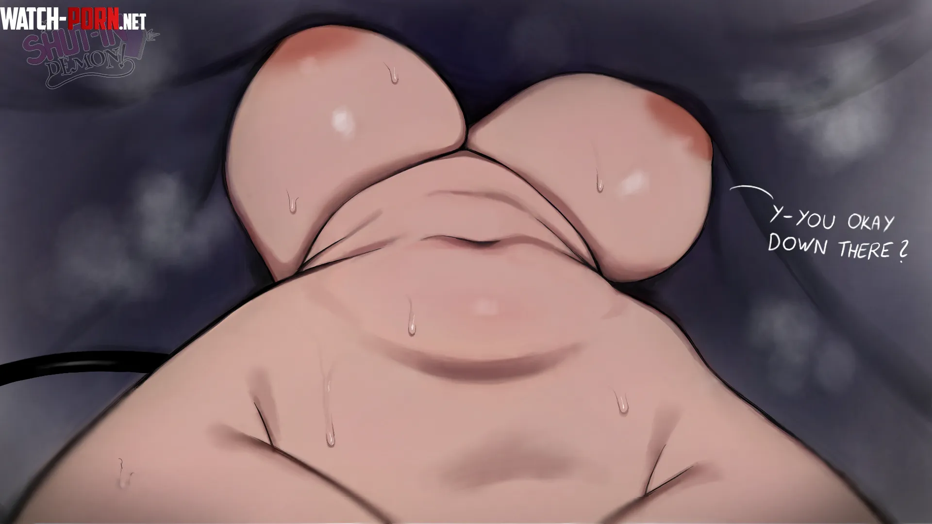 Under a shut-in demon girls hoodie [My Shut-In Demon!] by MrJackAXE