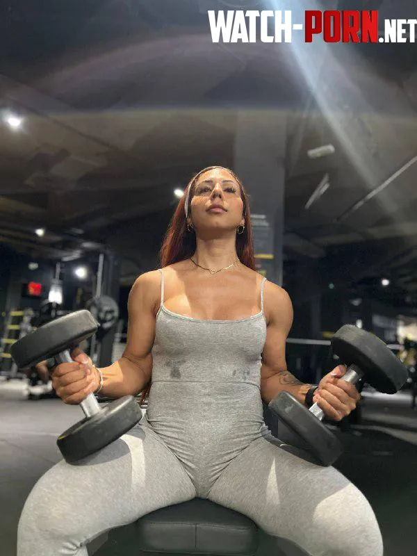 Going all out during my workout! I ain't letting up by Real-Diver8010