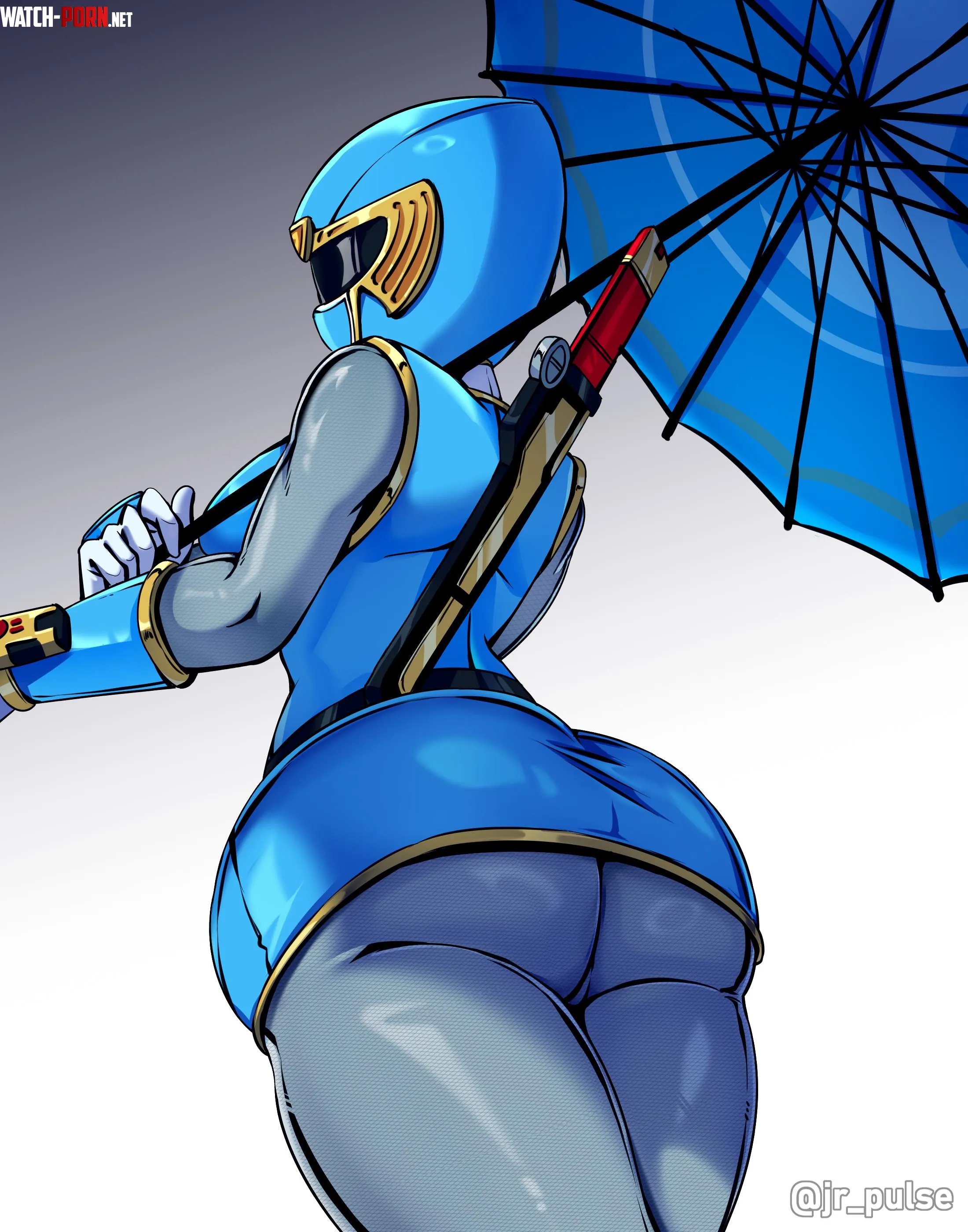 Blue Wind Ranger (jr_pulse) [Power Ranger Ninja Storm] by KrazyK1989