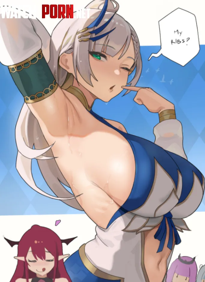 [Hololive] Pavolia Reine's so adorable by riskybabby