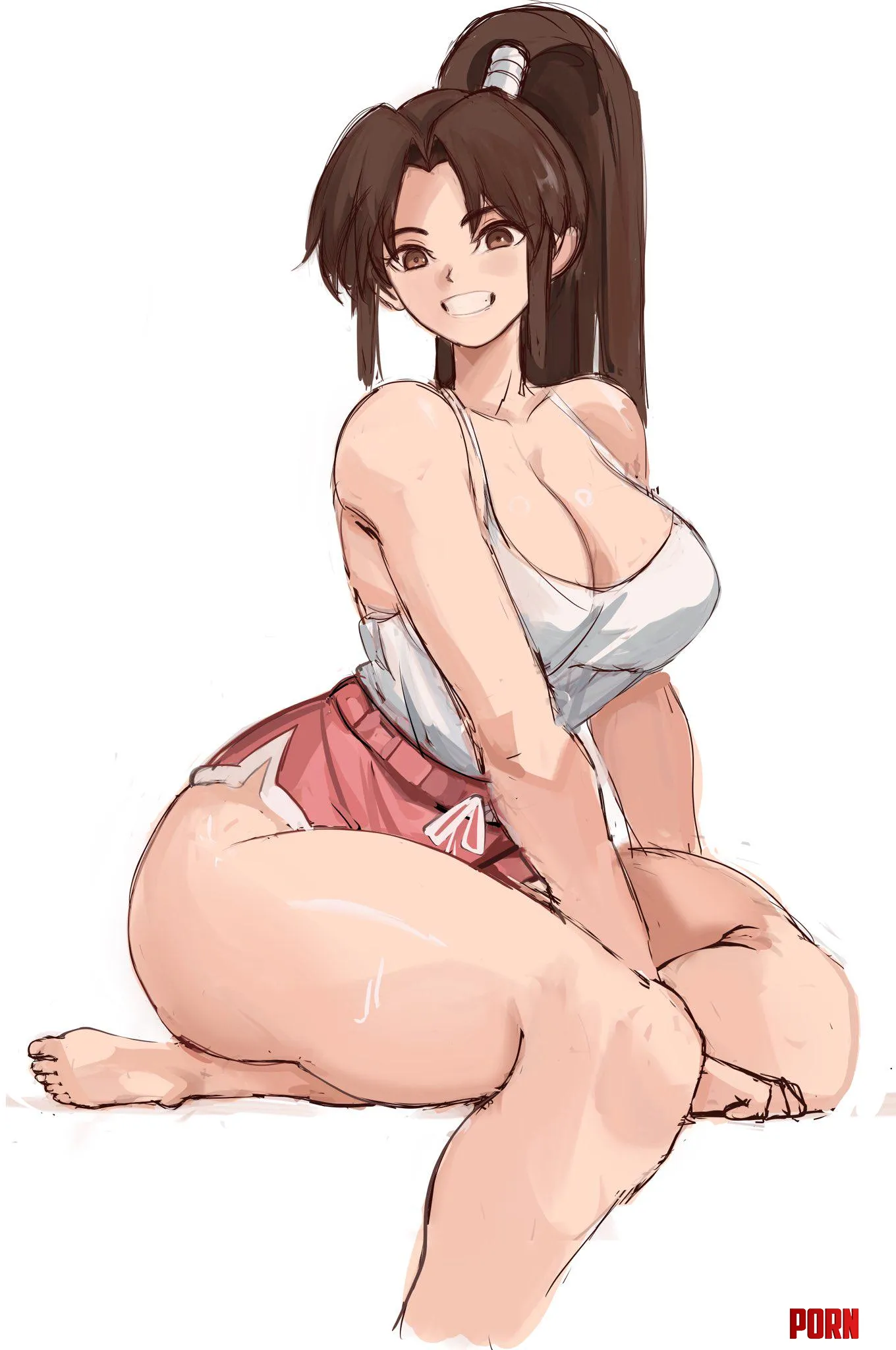 Mai Shiranui's thunder thighs ( Rgsp00n / raksp00n) [Fatal Fury] by GomuGomuNoWeiner