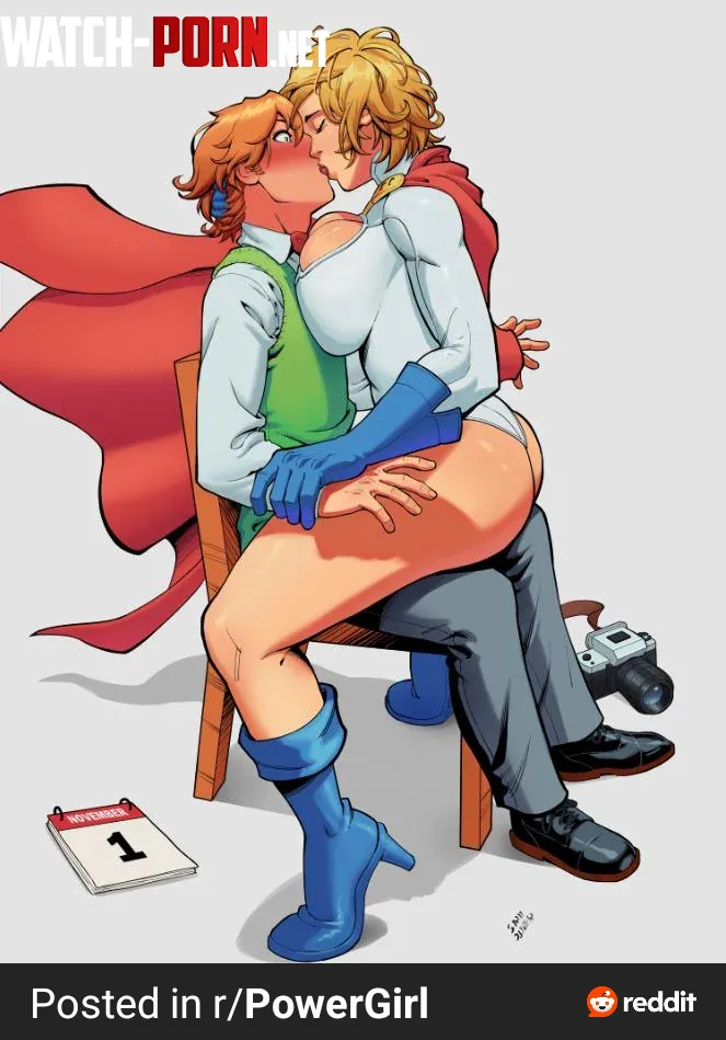 Jimmy x Power Girl (Muukitta) [DC] by KrazyK1989