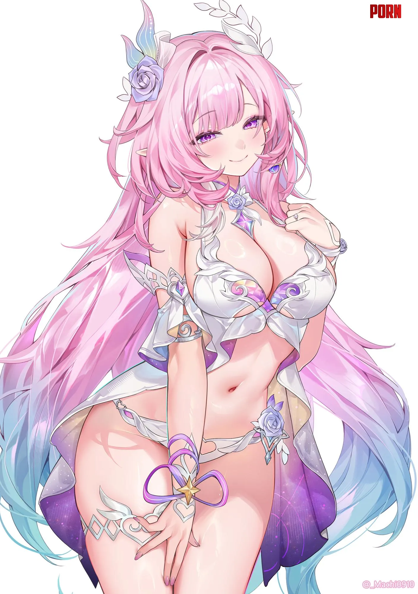 Cyrene statuesque (MACHI / _Machi0910) [Honkai Series / Honkai: Star Rail] by elegantloveglimmer