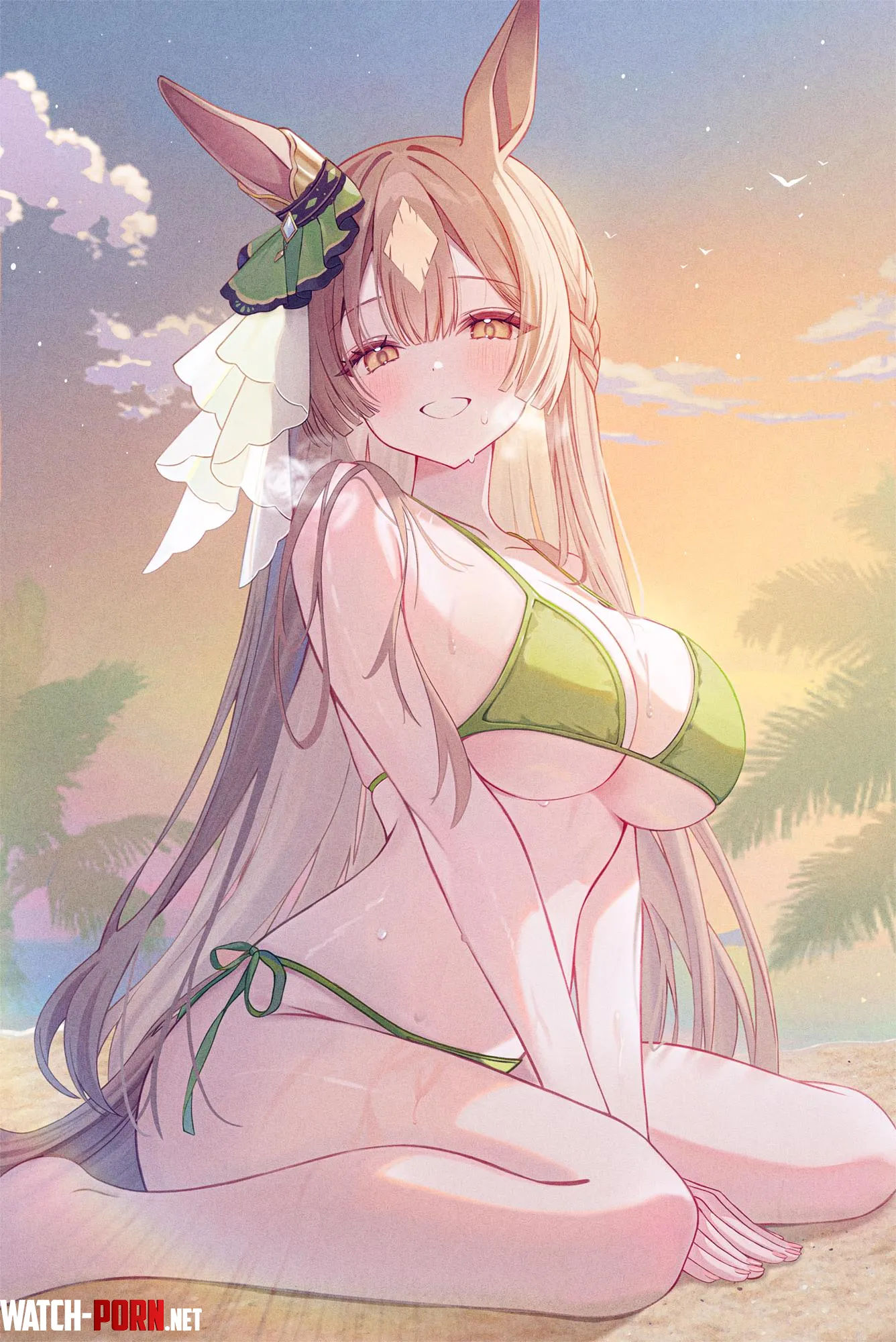 Swimsuit Satono Diamond [Umamusume] by marxsander2016