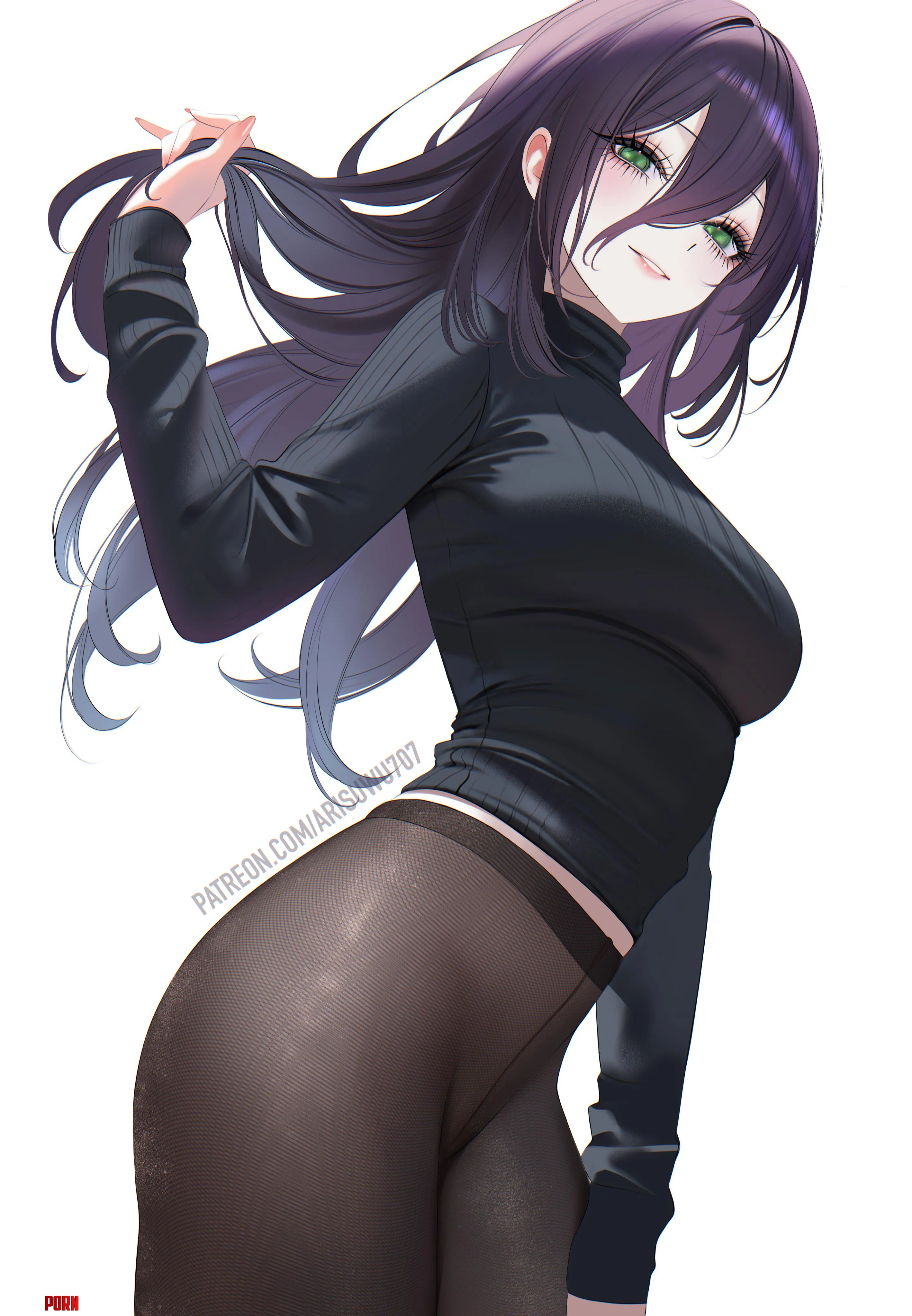 Long-Haired Reze [Chainsaw Man] by WoolsonDaSheep