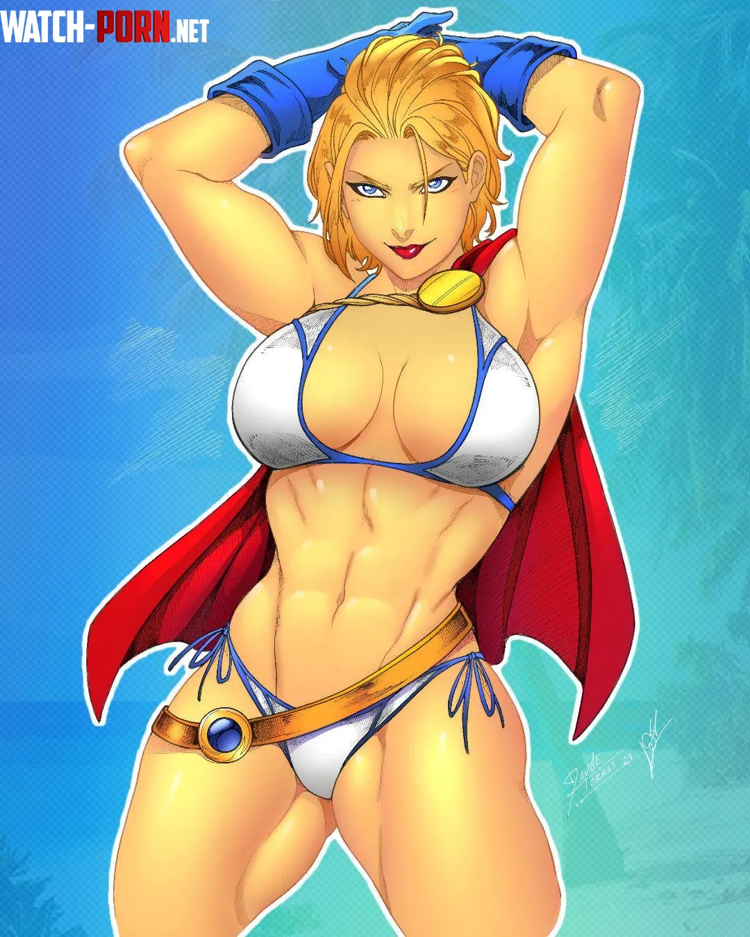 Power Girl (Daniele Torres) by KrazyK1989
