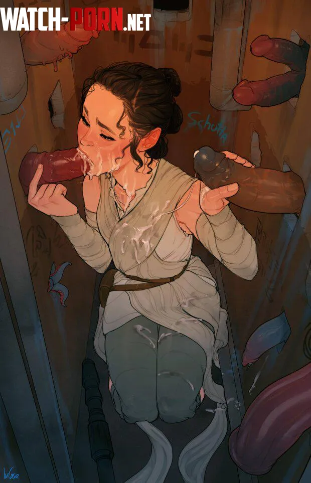 StarWars Rey's DreamJob [Art by Treasured_Babes] by Purrspresso