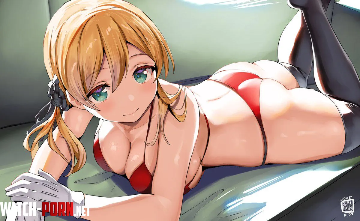 Prinz Bikini Butt (Belko) [KanColle] by llamanatee