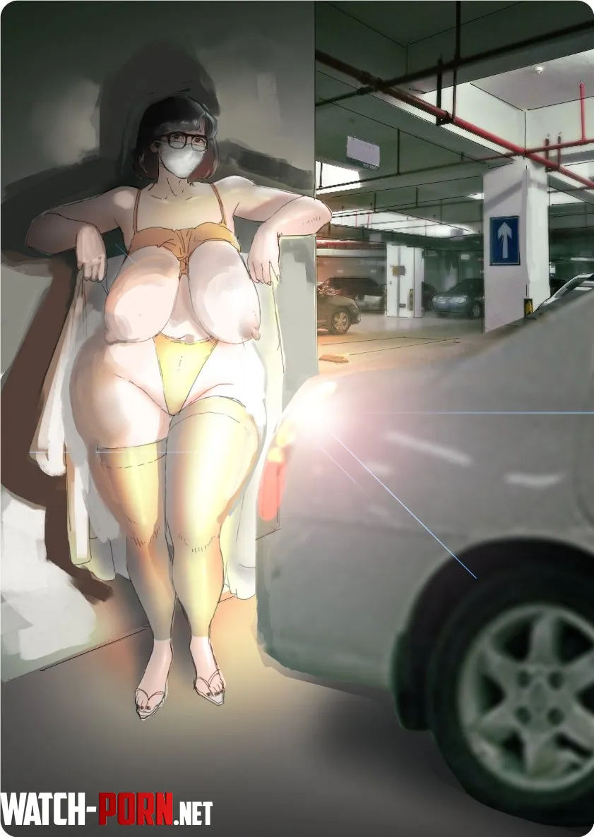 The unexpected encounter in the parking garage (MarshViolet8) by Hornymancer88
