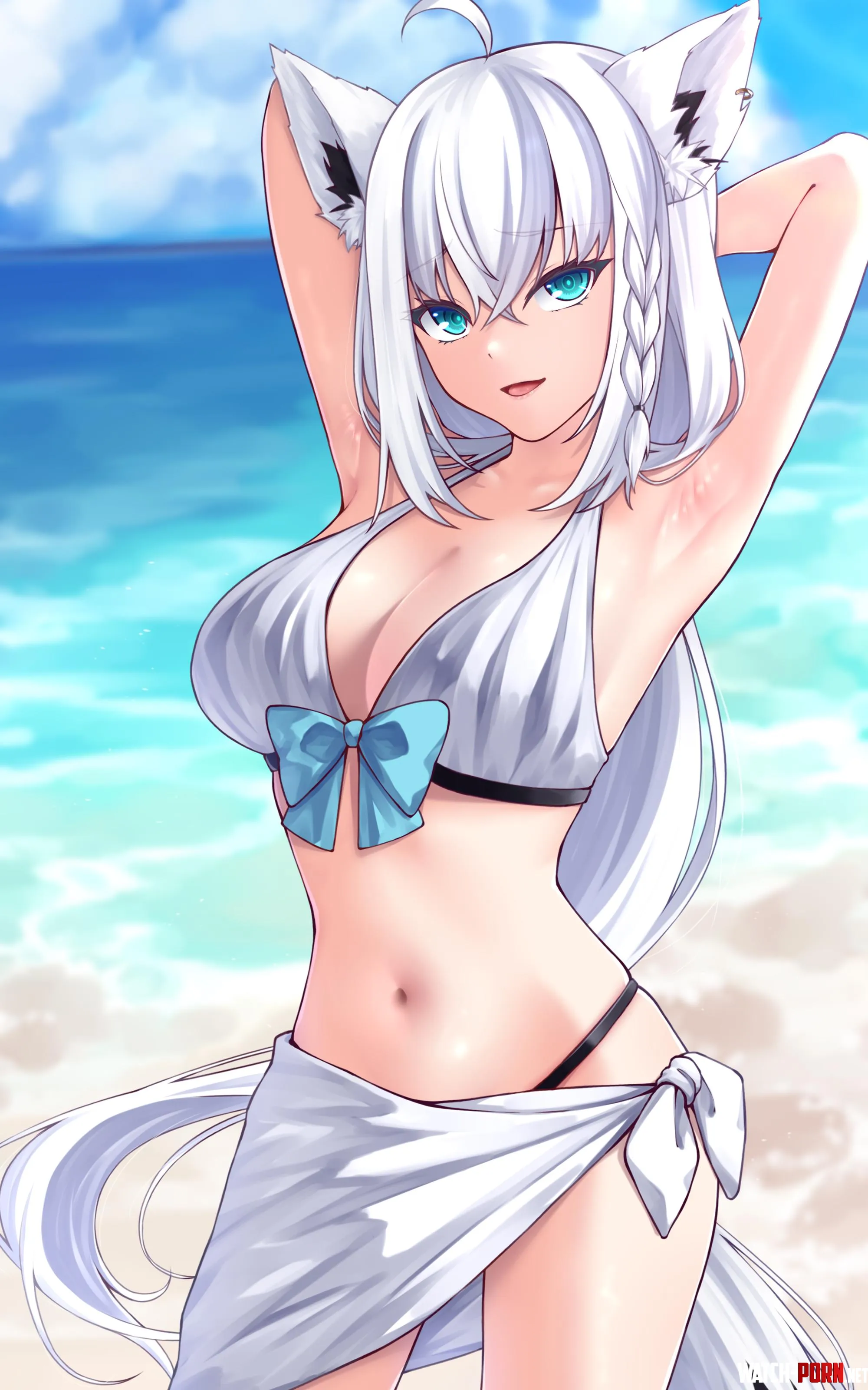 Summer Fubuki [Hololive] by A_MASSIVE_PERVERT