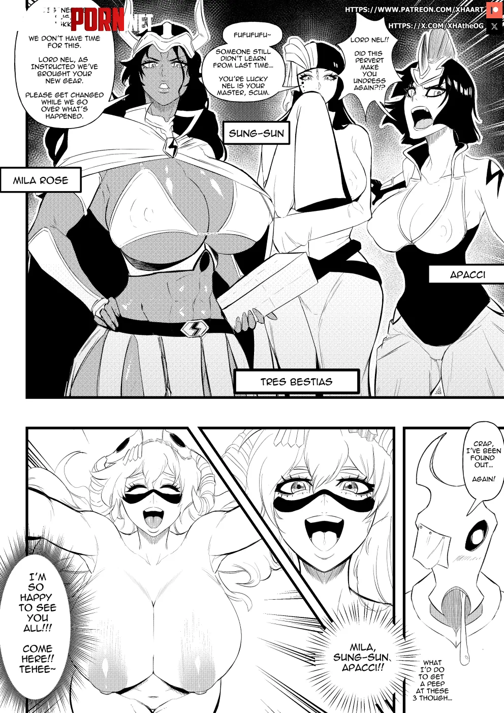 FADE TO BLACK II (page 8) (XHAart) by XHAart