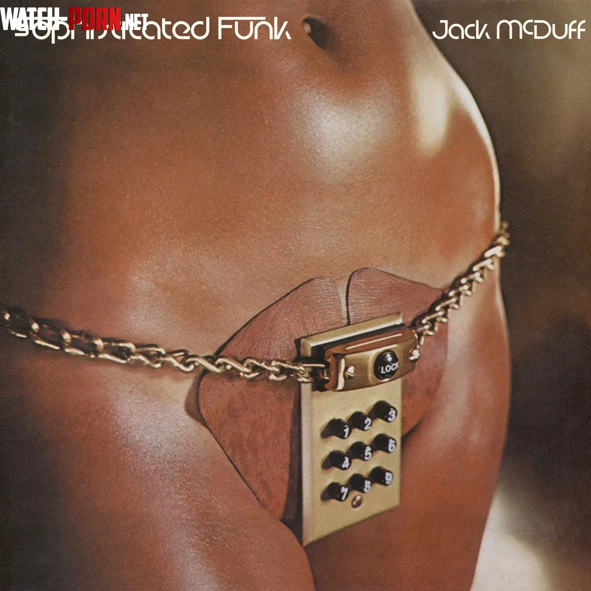 Sophisticated Funk - Jack McDuff (female chastity-themed album artwork) by NotStPatrick