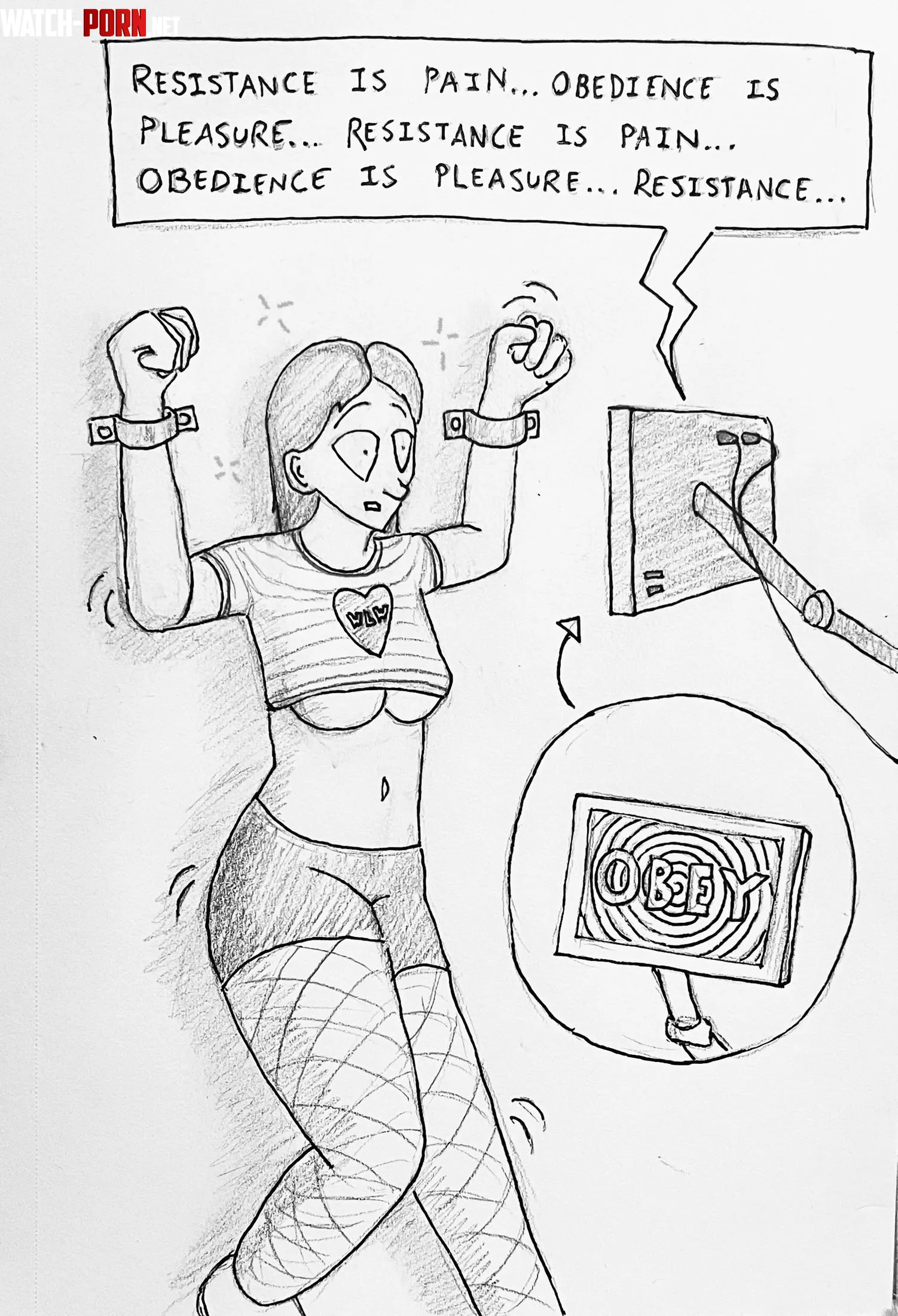 Jordan Gets Brainwashed (OC) [FriendlyWraith] by LivTheFriendlyWraith