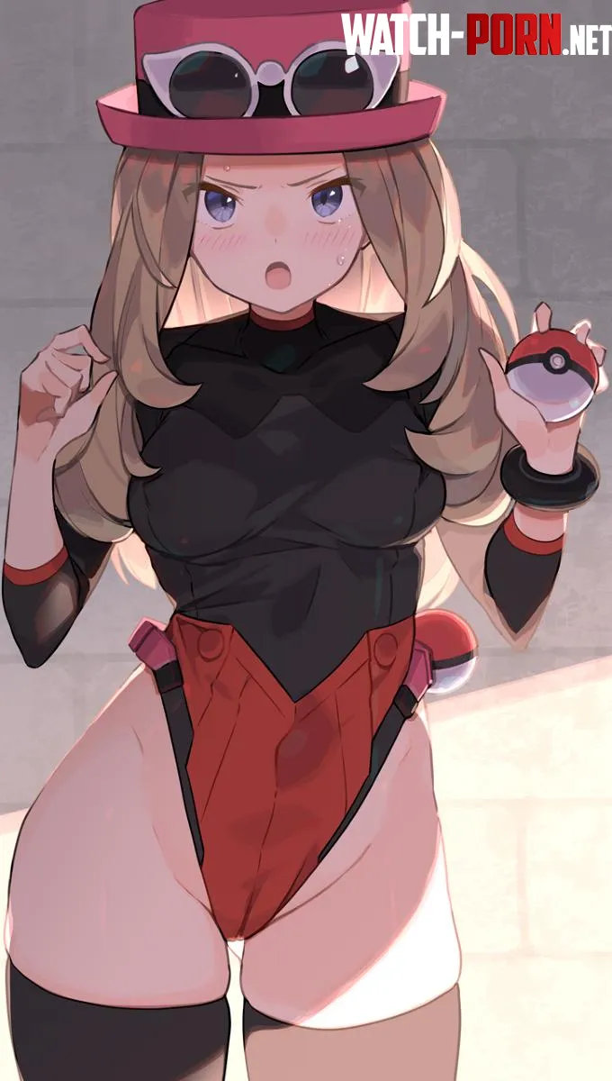 Serena Highleg Leotard Anger (Spring2013 ) [Pokemon] by LovThat-KalosianGirl