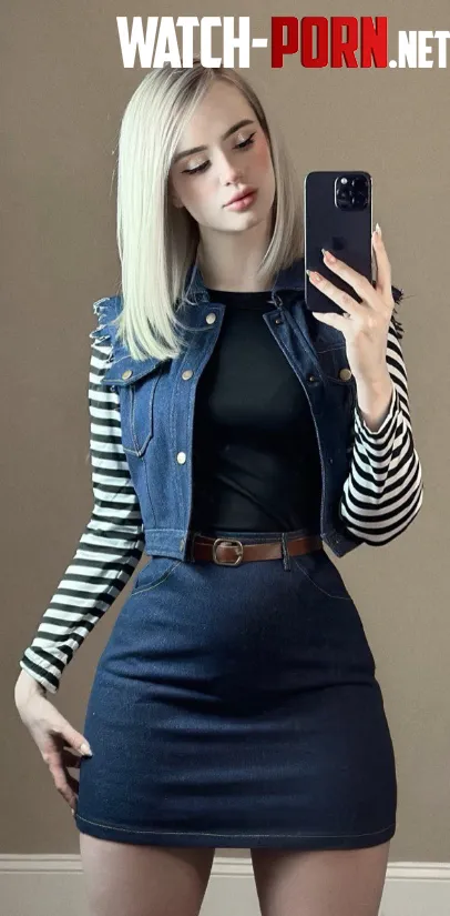 my attempt at android 18 by TheRealKhaleesiBB