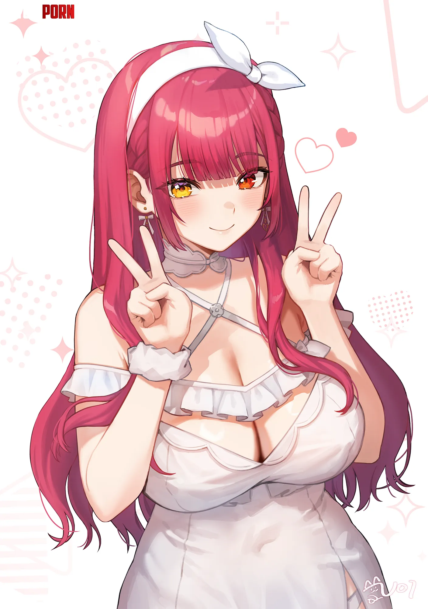 Houshou Marine [Hololive] by WoolsonDaSheep