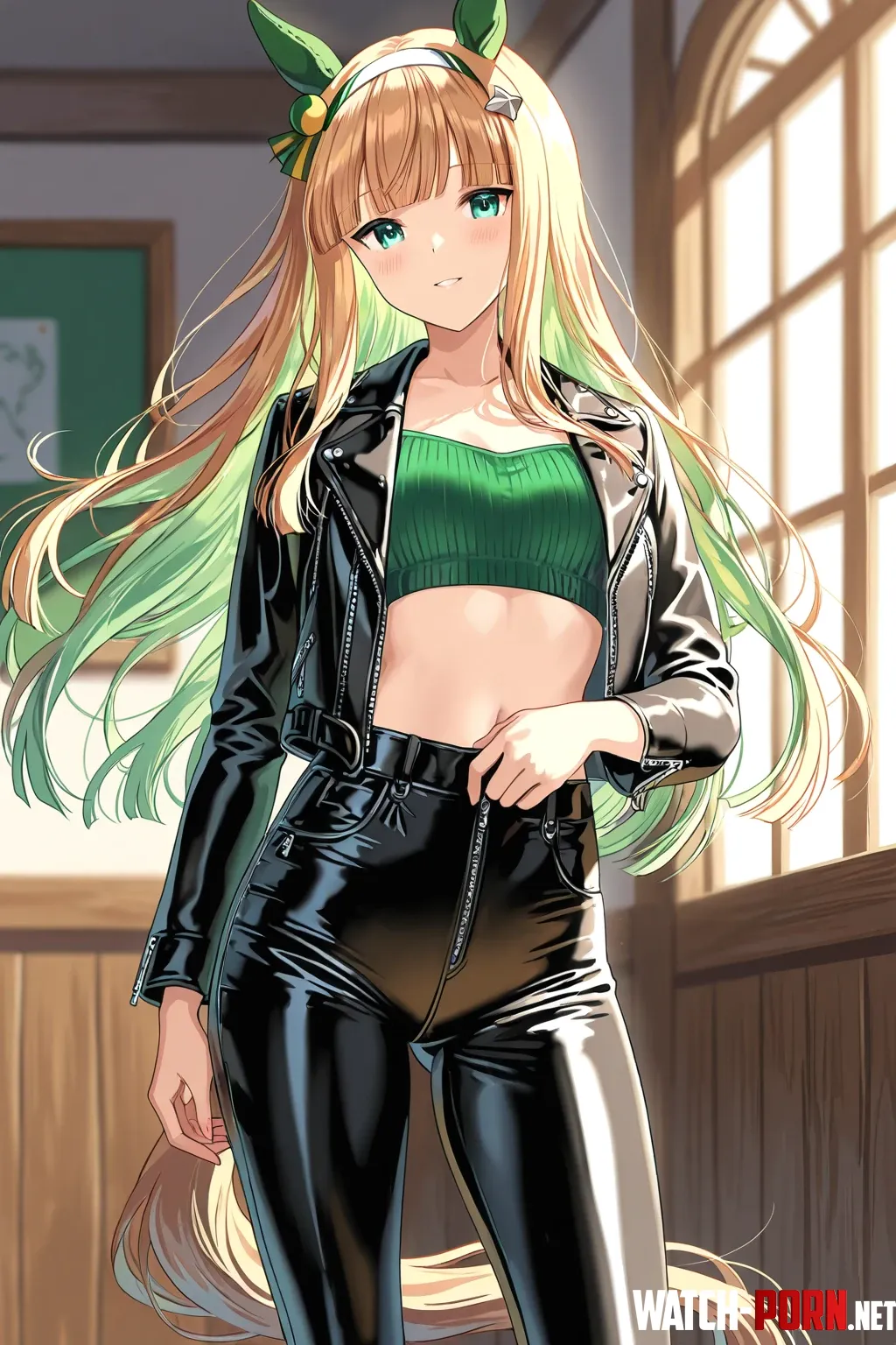 Biker Suzuka [Uma Musume] by WoolsonDaSheep