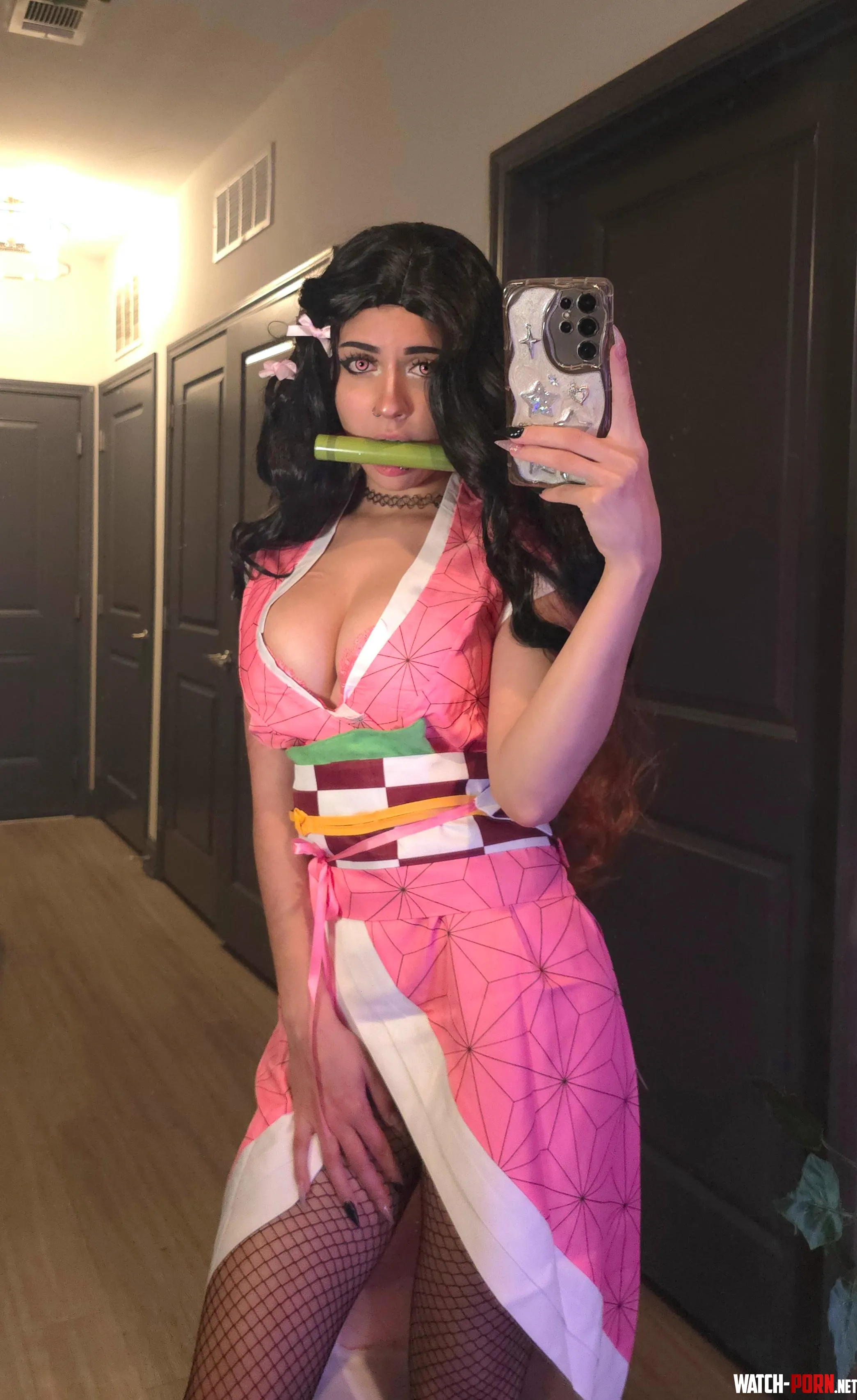 Nezuko Cosplay [F] by Obvious_Confusion699