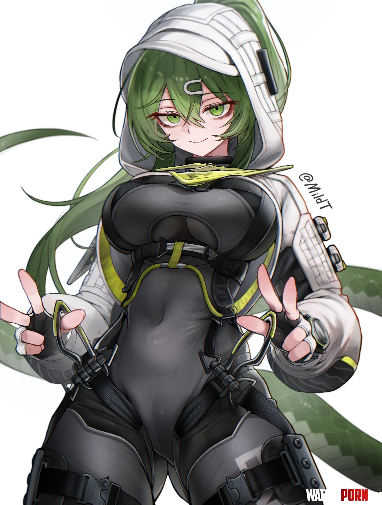 Flourite [Arknights] by WoolsonDaSheep