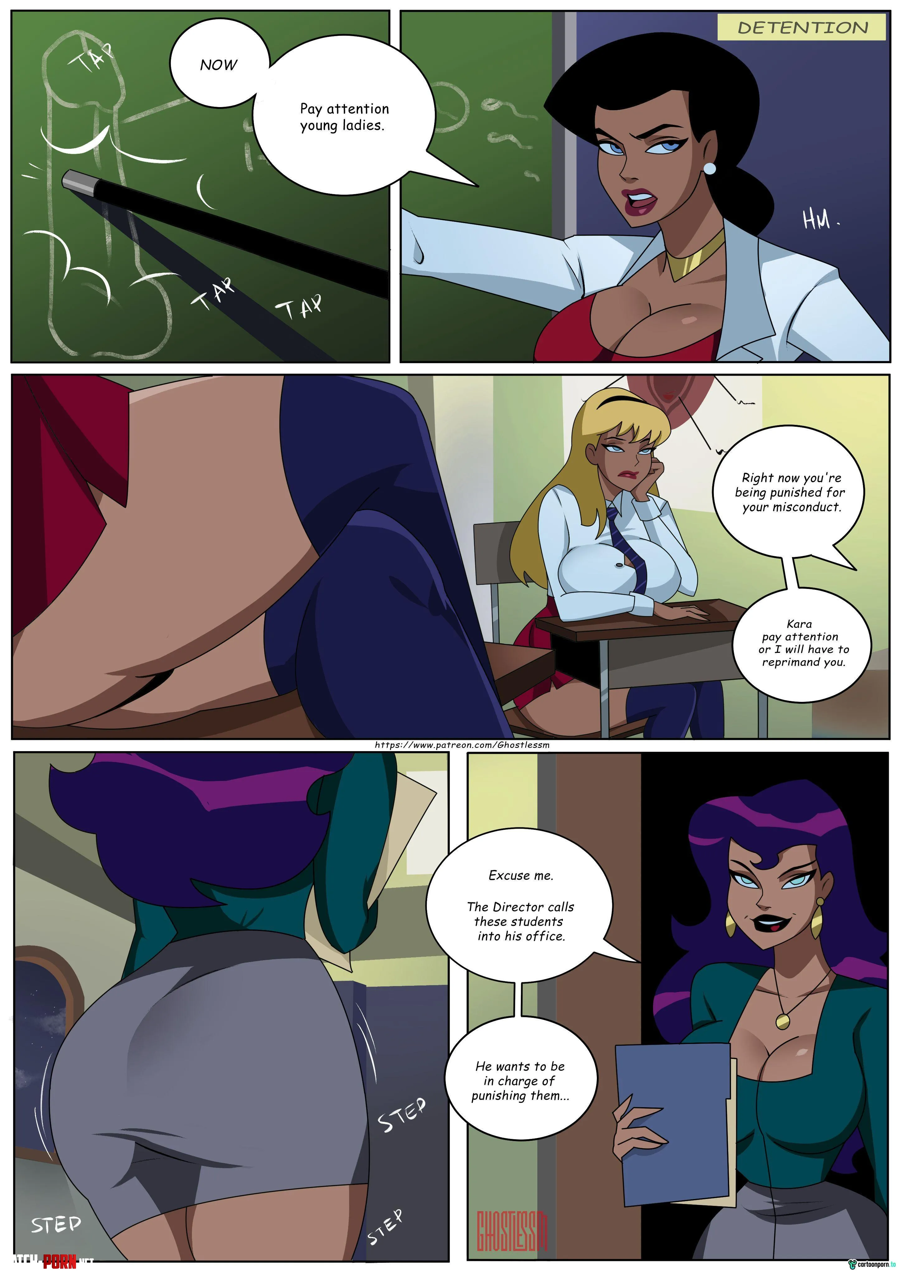 Hot Lessons (Justice League) [GhostlessM] Part 2 by StewartWrightQ1Pj