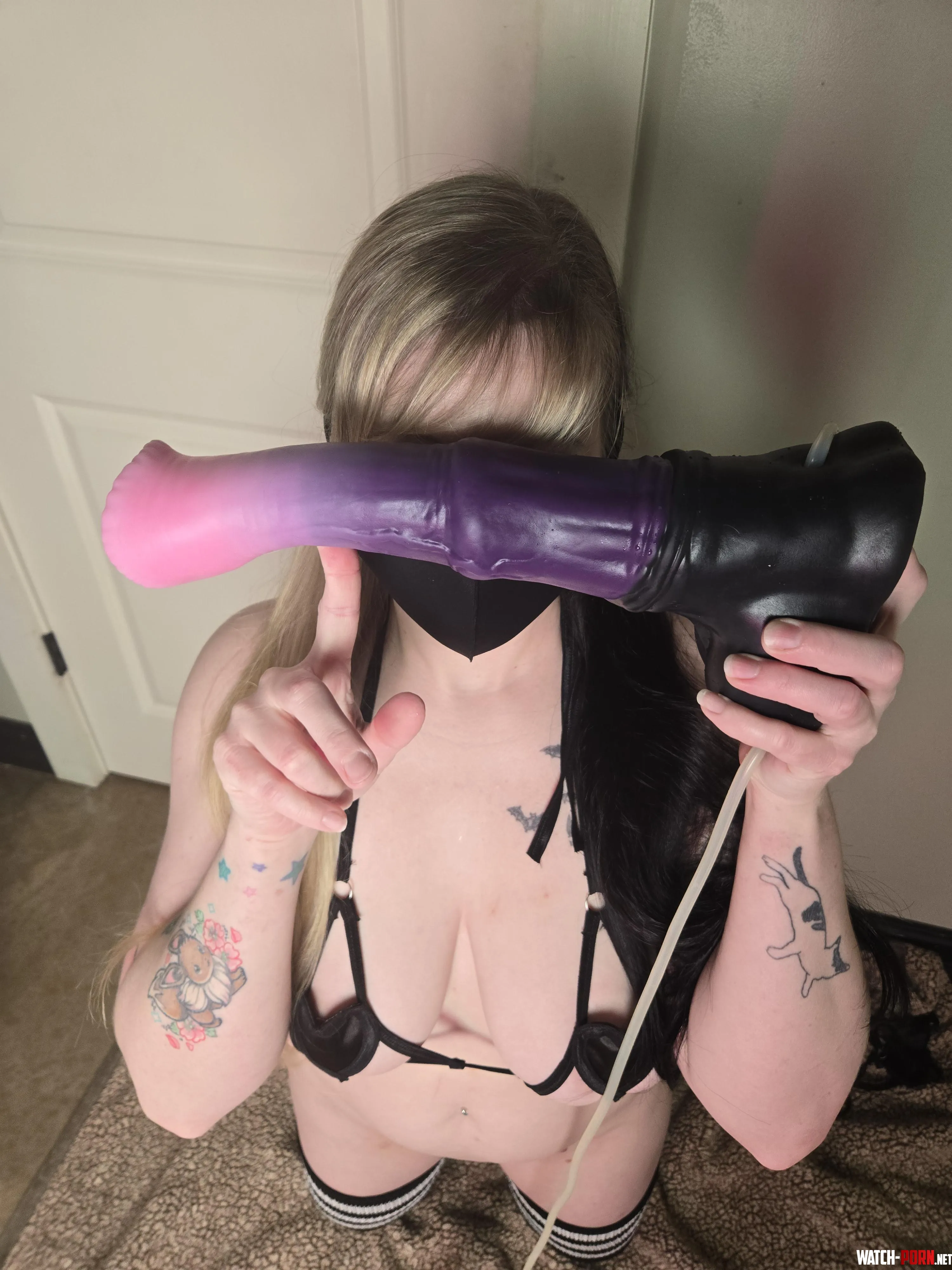 He is big enough to hide behind - L Flared Chance BD by WitchyHime