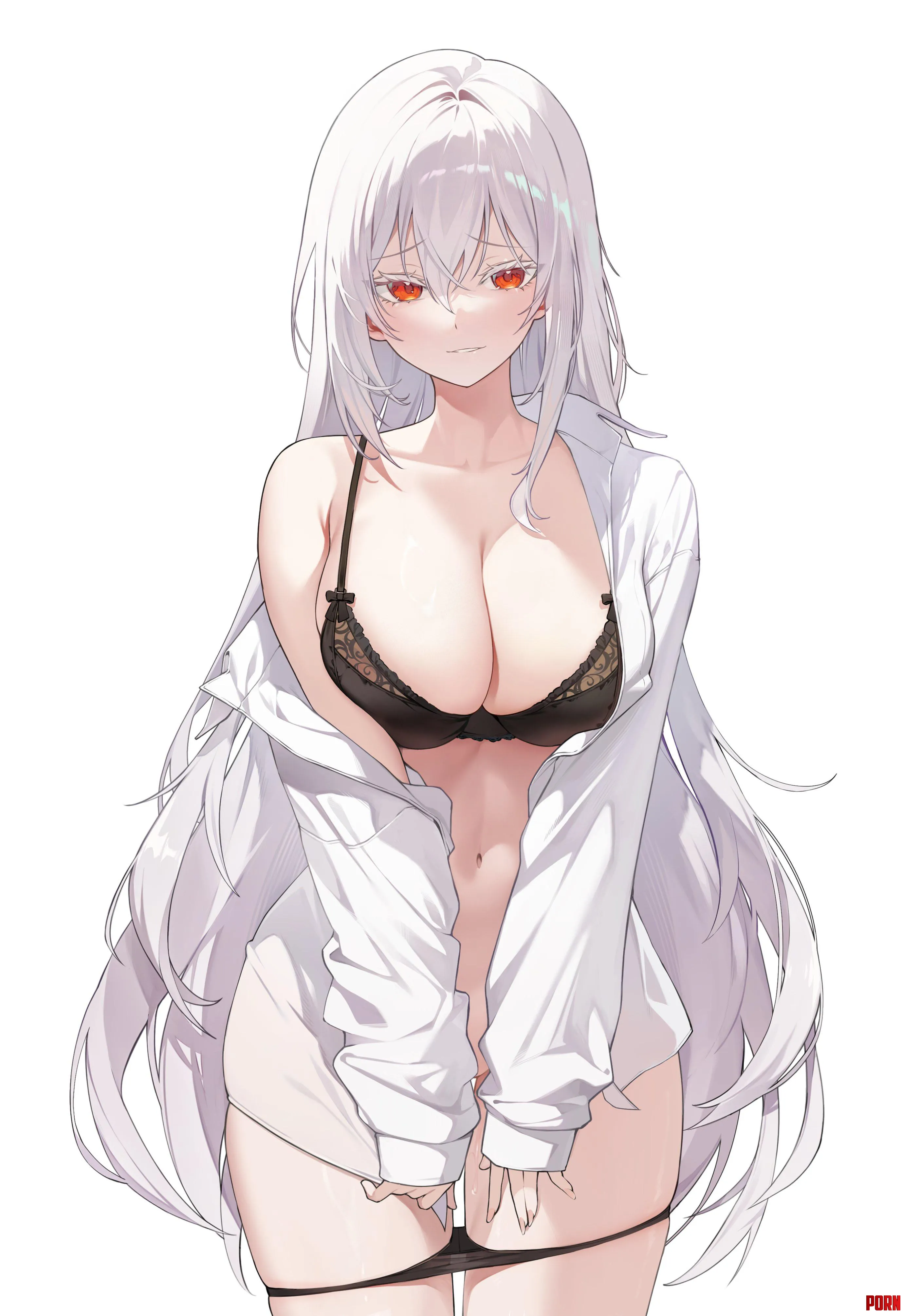 Taking off her panties by xKillua666