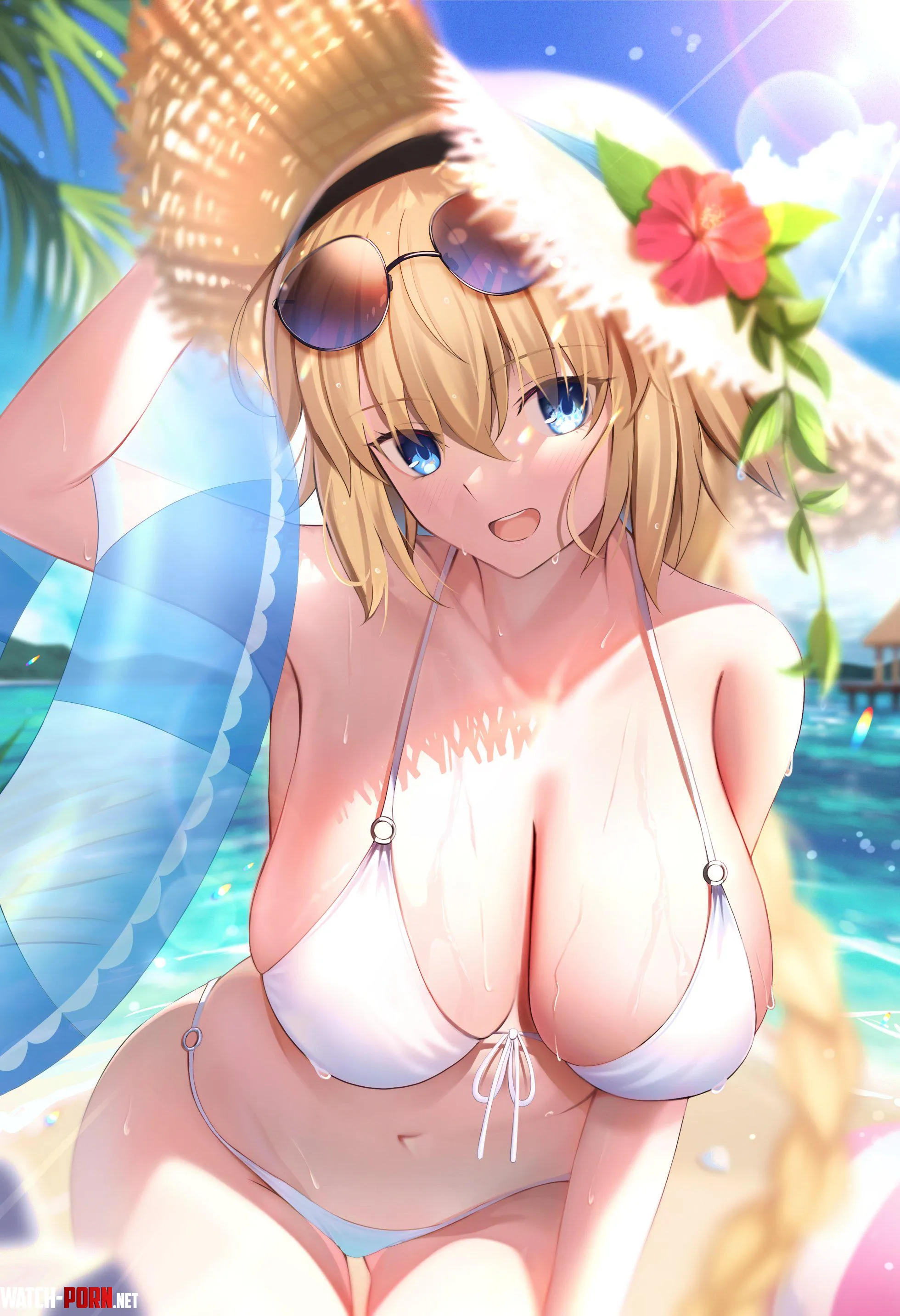Swimsuit Jeanne [Fate] by xSoulsaber