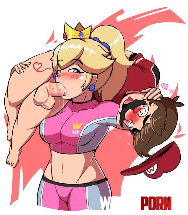 Peach claims her trophy (BoduAttk) by WhimsyFlickerr