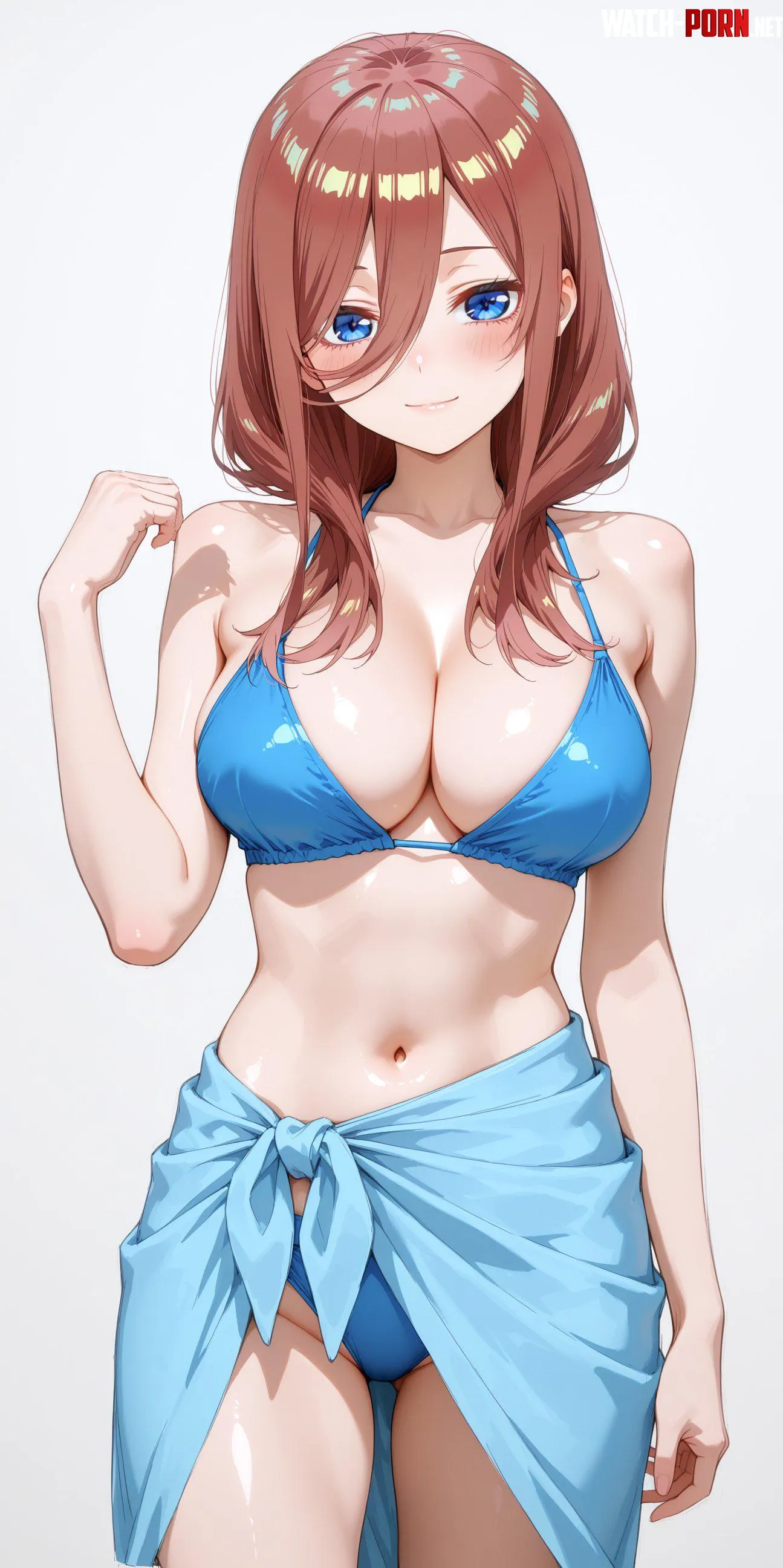 Miku Nakano [Quintessential Quintuplets] by WoolsonDaSheep
