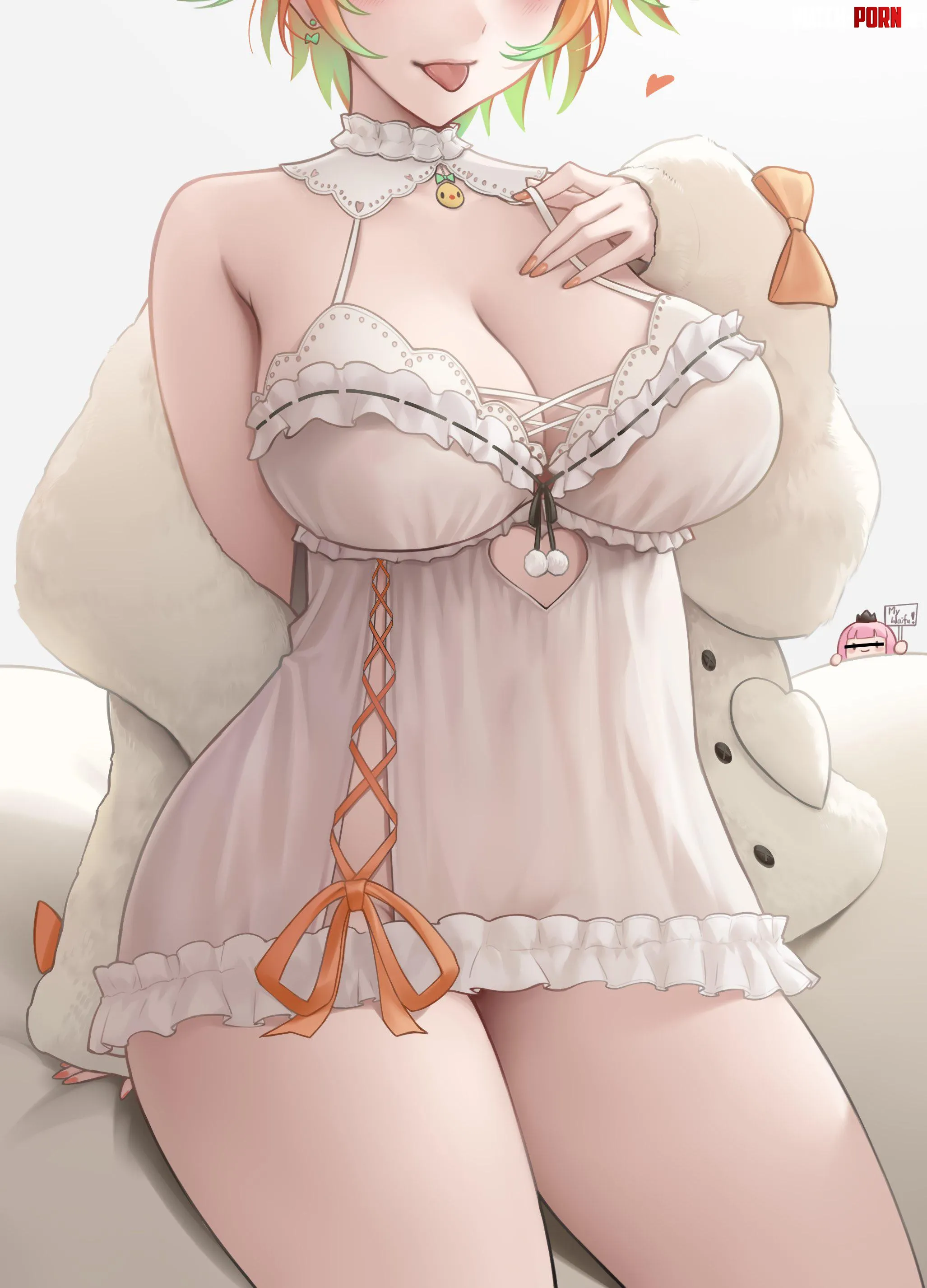 Mommy Kiara in Nightgown by NautyNautilus