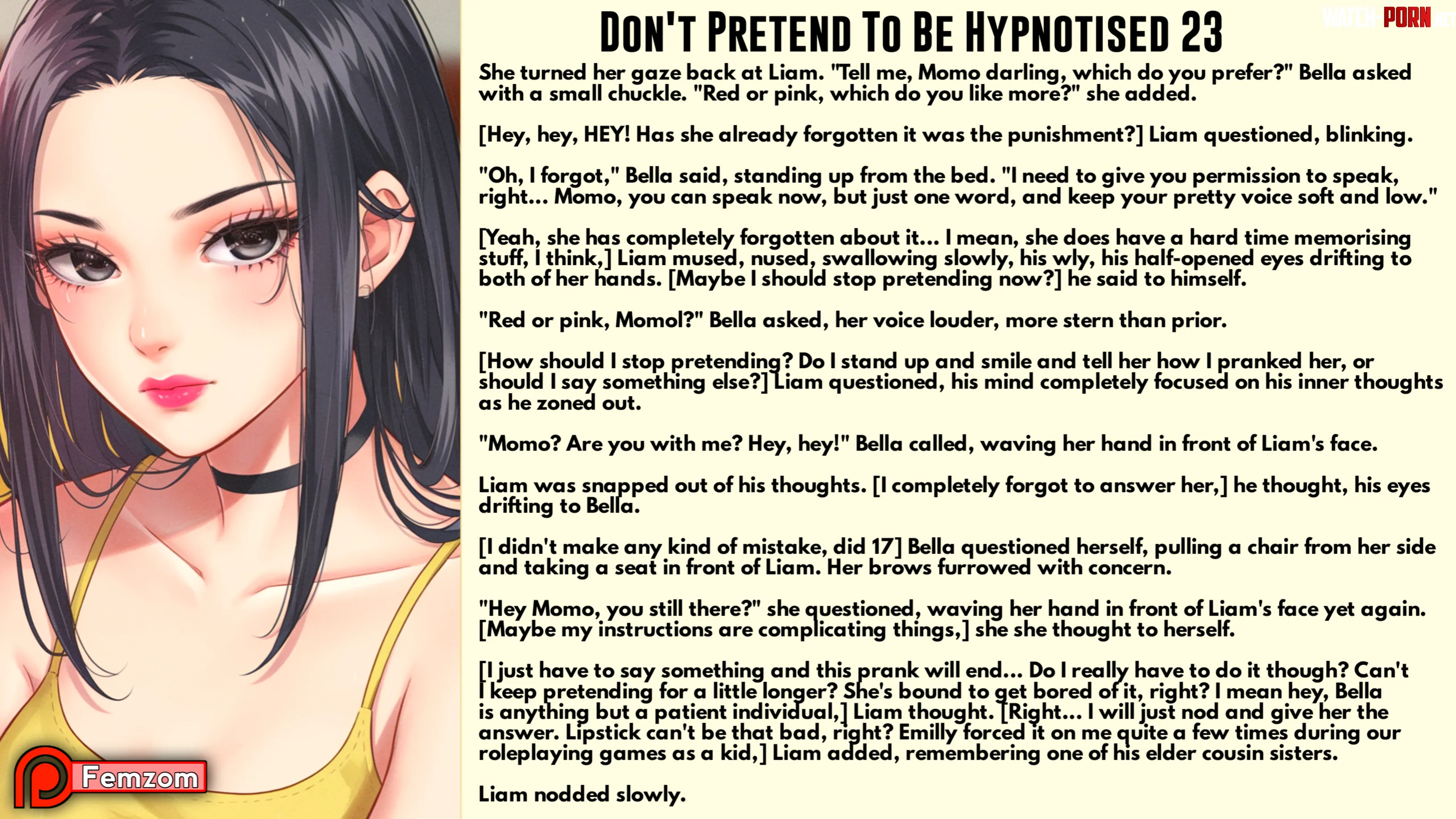 Don't Pretend To Be Hypnotised 23 Feminization Caption by Loser2526