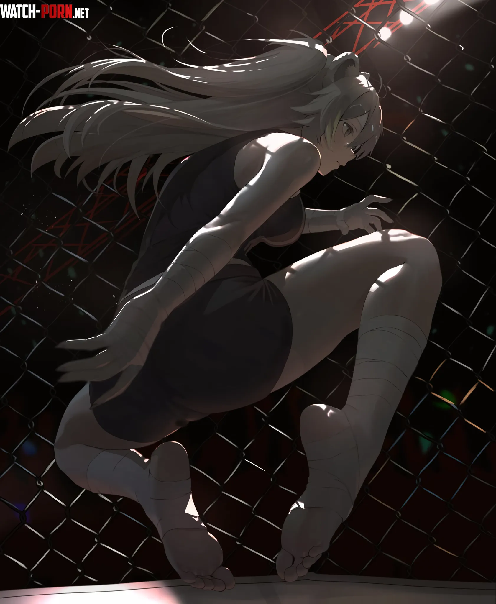 Fighting Ring Botan [Hololive] by A_MASSIVE_PERVERT