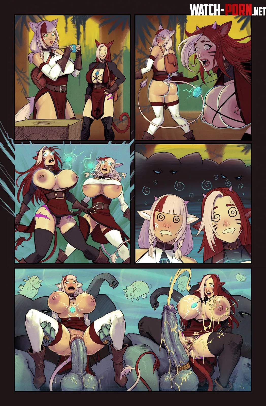 Another adventure of Sab and Tae! (DevilHS) by EnigmusPrime