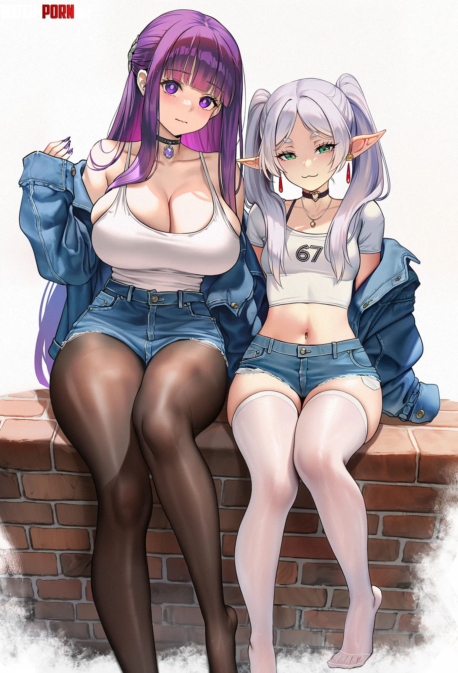 Fern & Frieren [Sousou no Frieren] by WoolsonDaSheep