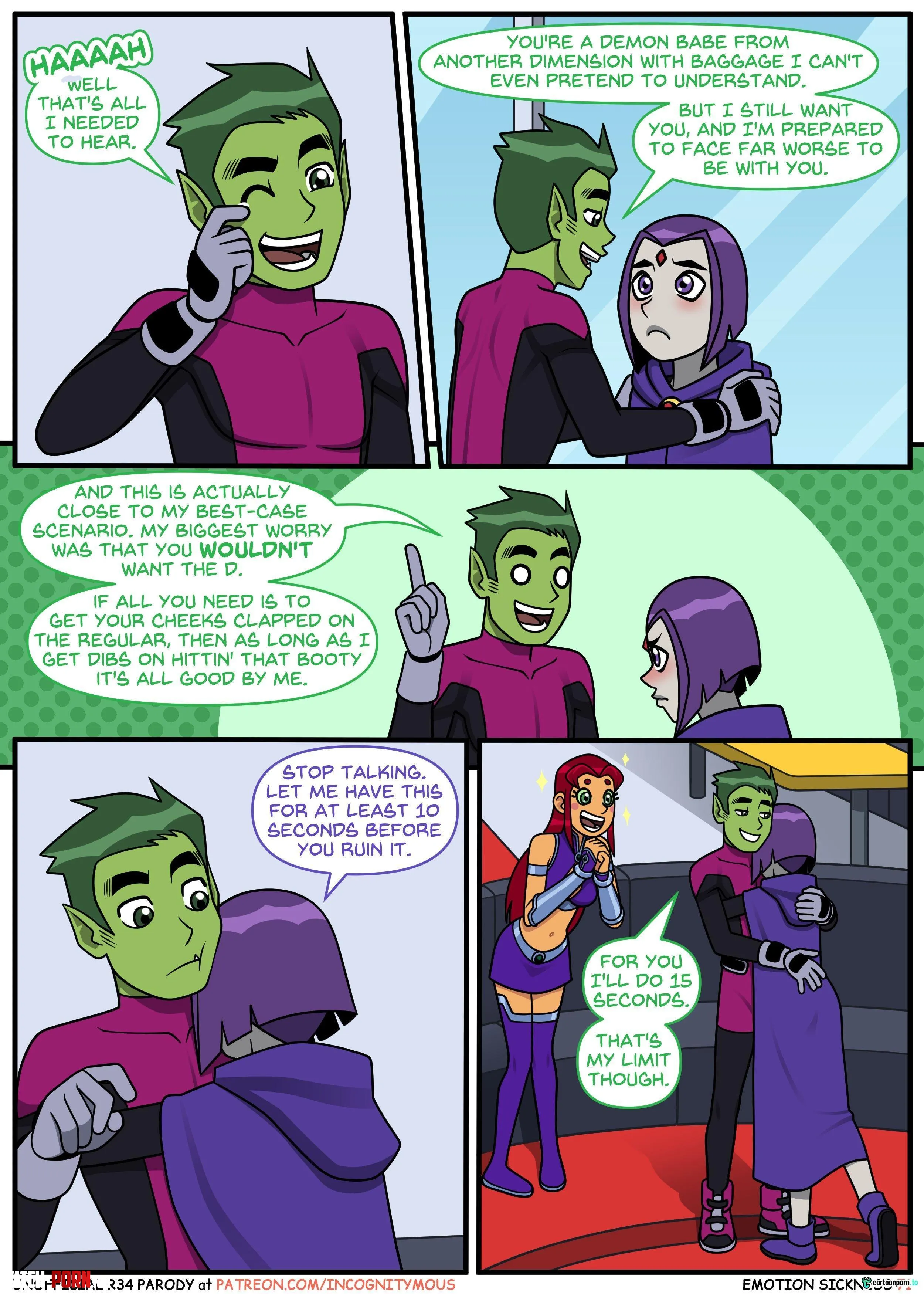 Emotional Sickness (Teen Titans) [Incognitymous] Part 15 by StewartWrightQ1Pj
