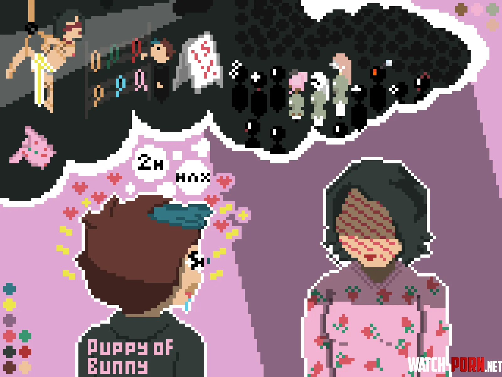 The Couples Deal Part 1 Frame 1 (OC) by PuppyofBunny