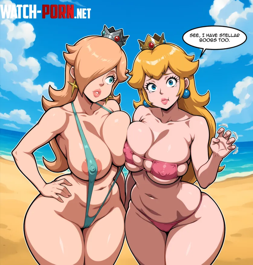 Peach and Rosalind Beach style by Me (@Elsunnydi) by Elsunndi