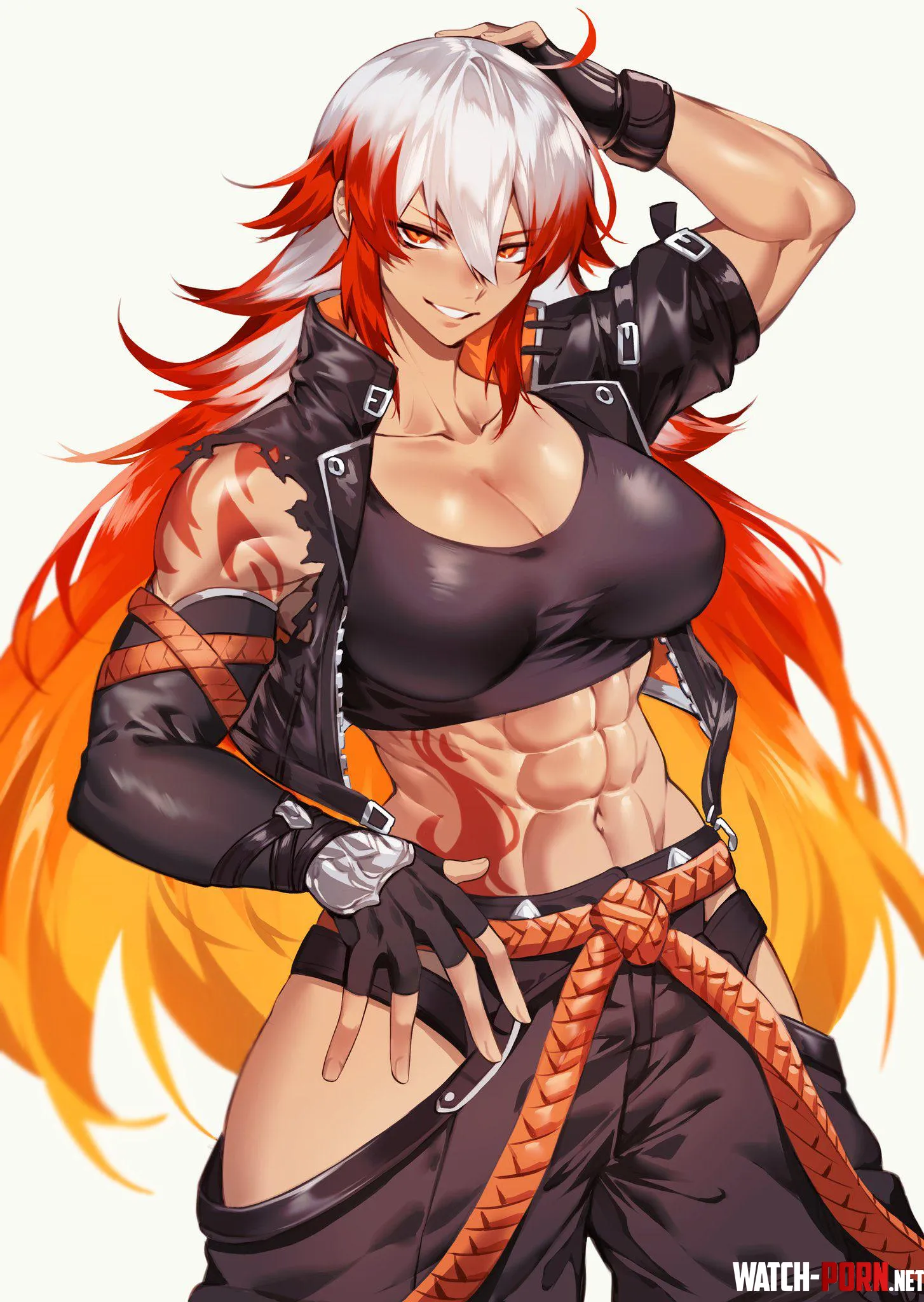 Firey and Fit [@kozunya_cz] by TheTMoneyMan