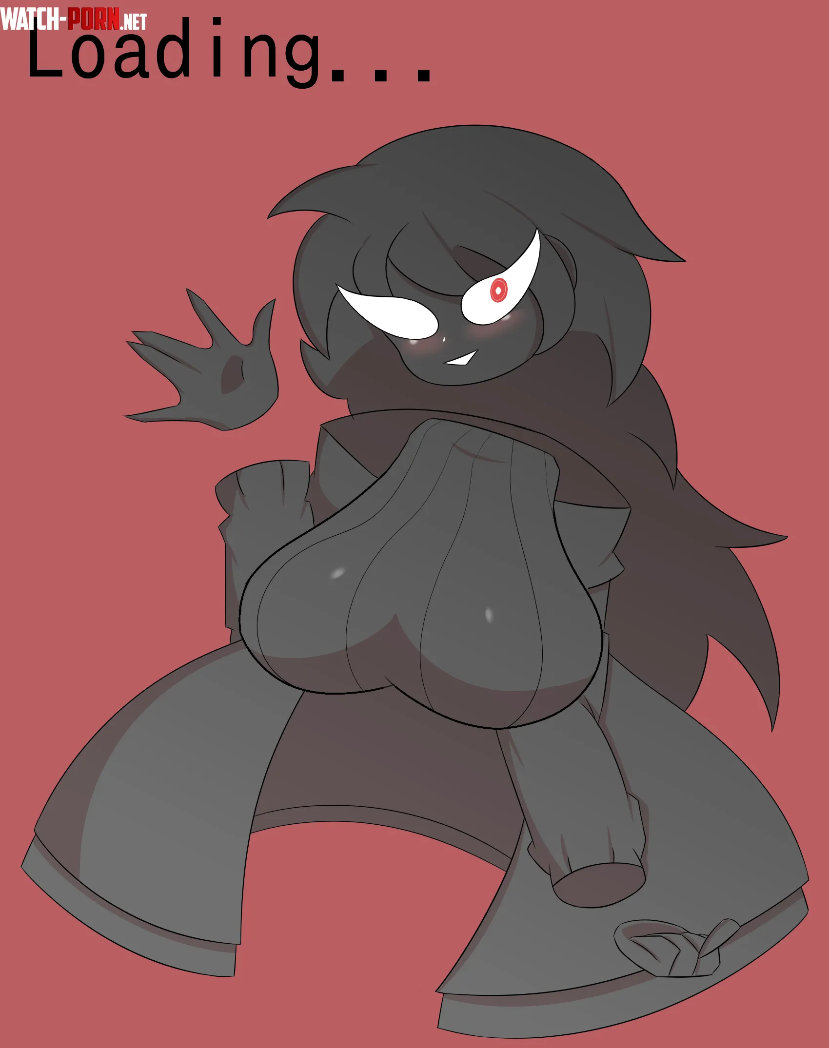 Loading... [FEM! Loading Sans] by ALL_JUST_A_GAME