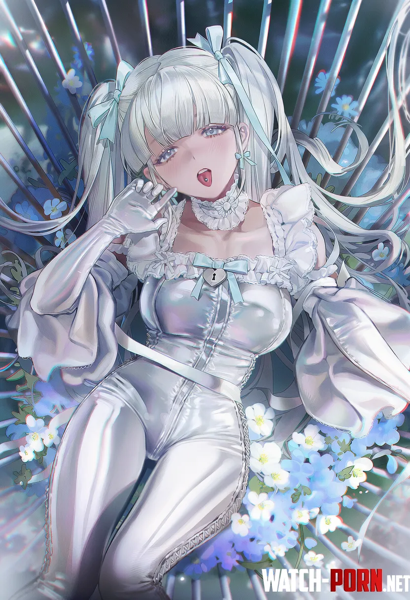 Metallic Silver Bodysuit by WoolsonDaSheep