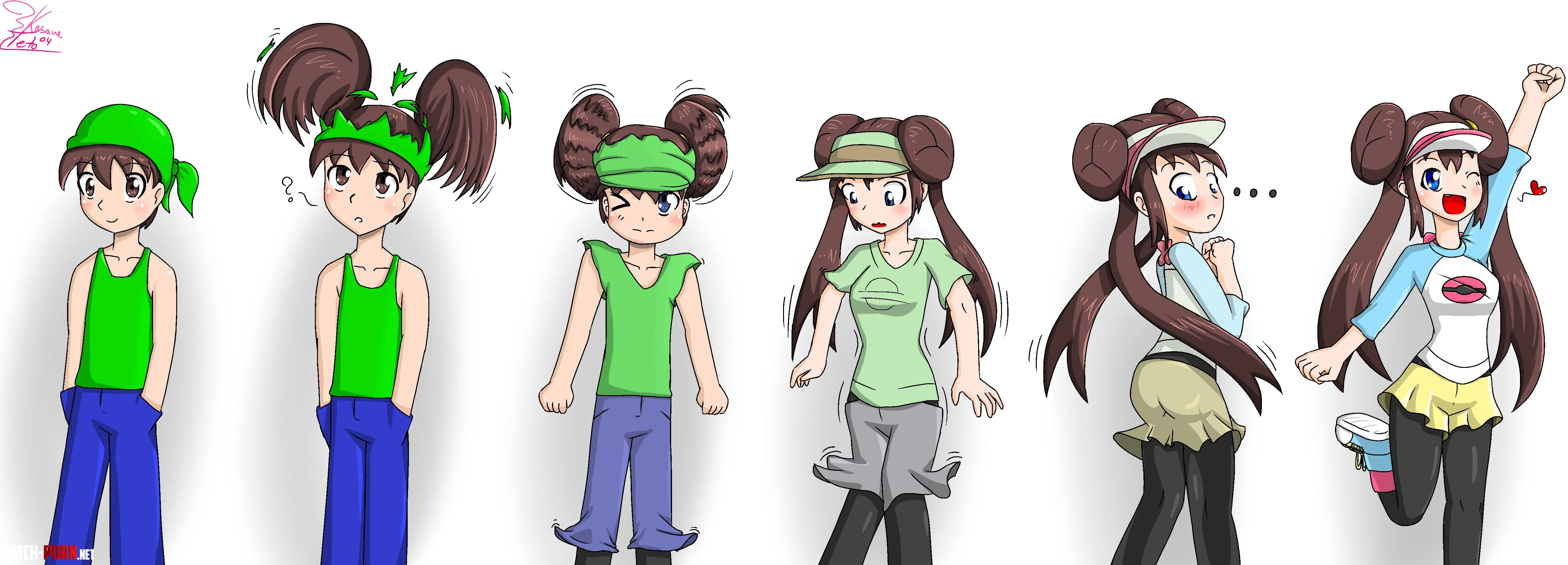 Rosa MTF Transformation by Nitro-The-Flygon by AGirlCalledNikki