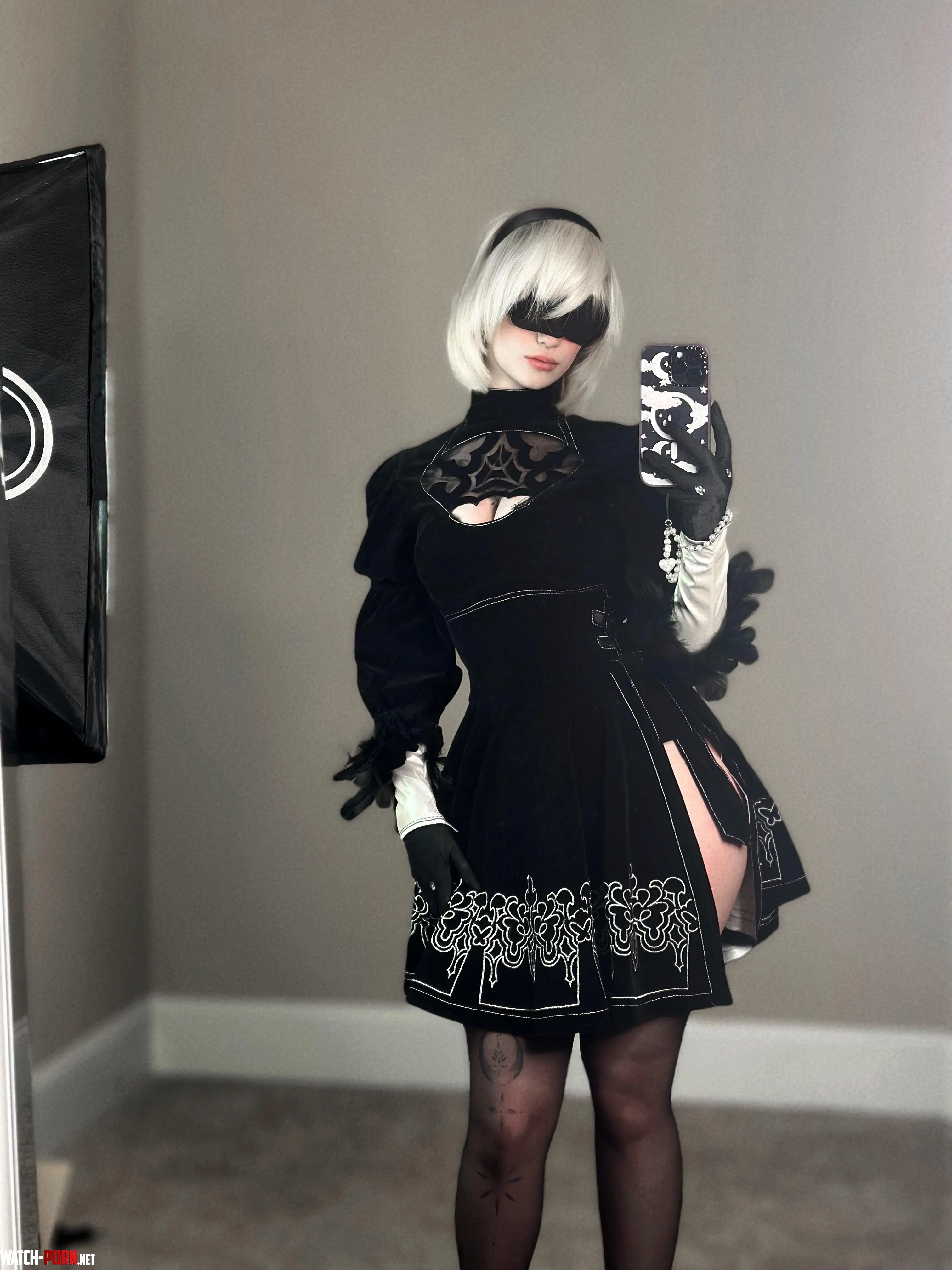 More of my cosplay attempt at 2B (LeesiBB) by TheRealKhaleesiBB