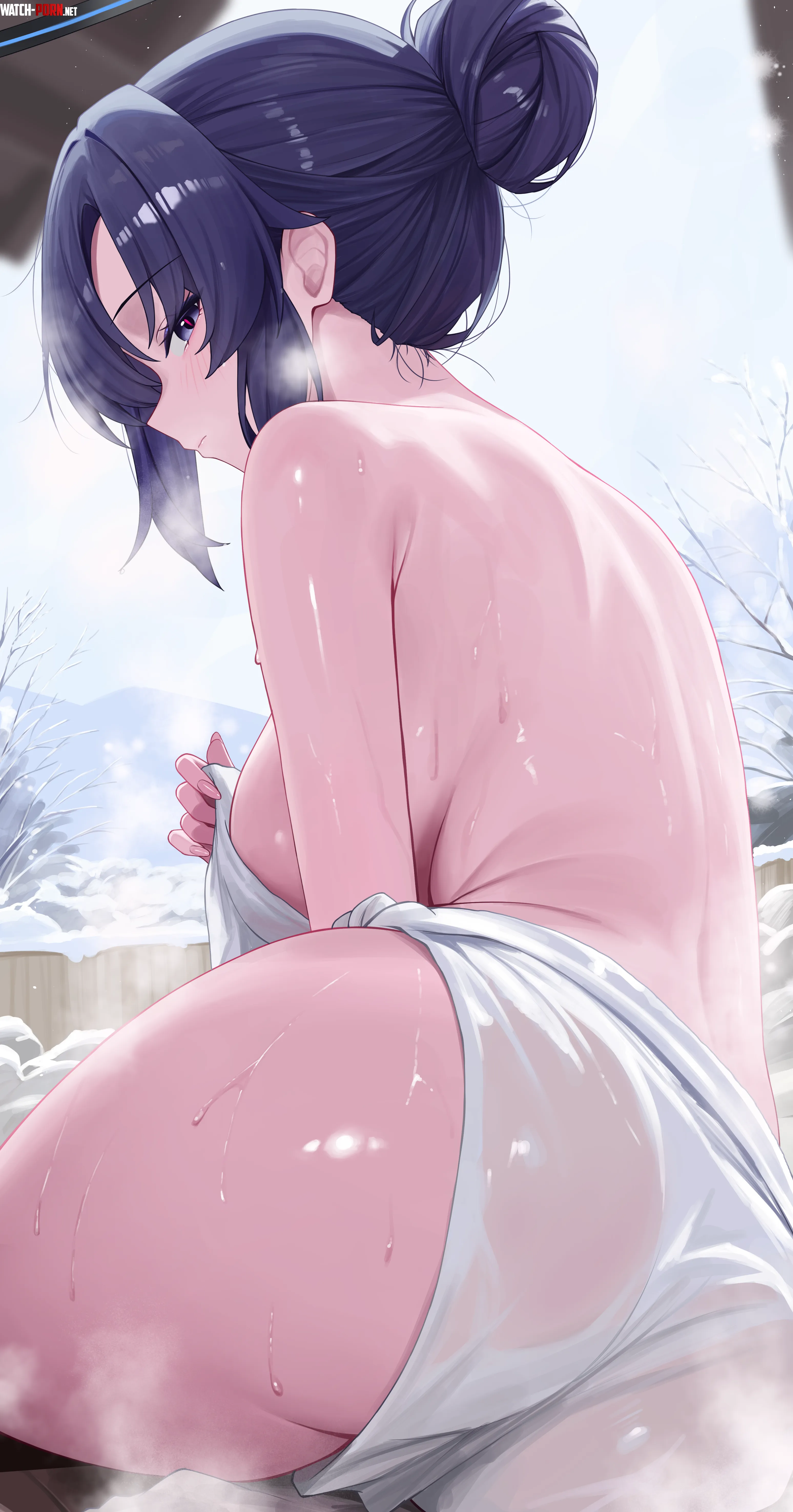 Onsen Yuuka [Blue Archive] by xSaviour_N